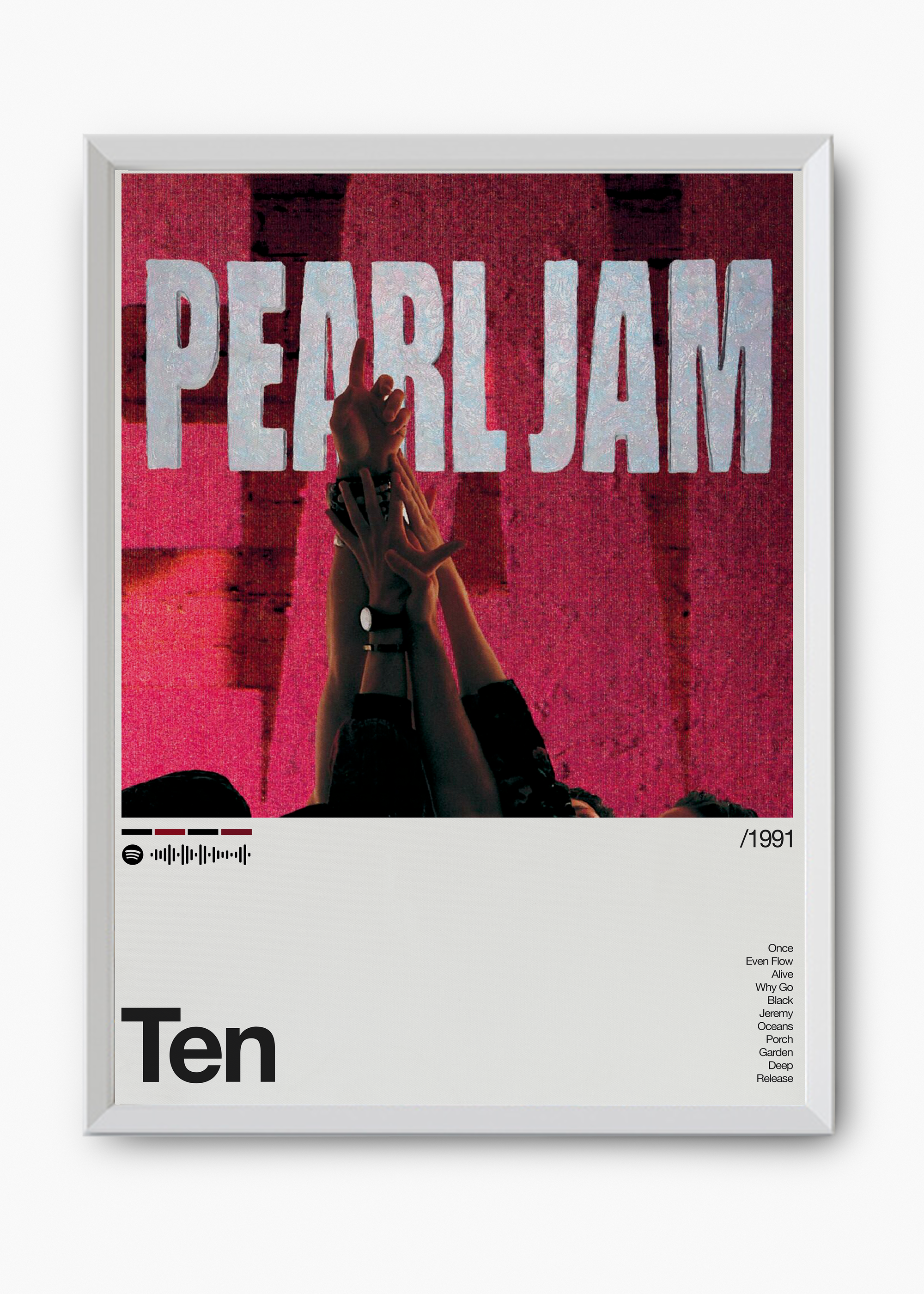 Quadro Pearl Jam Ten II - 8