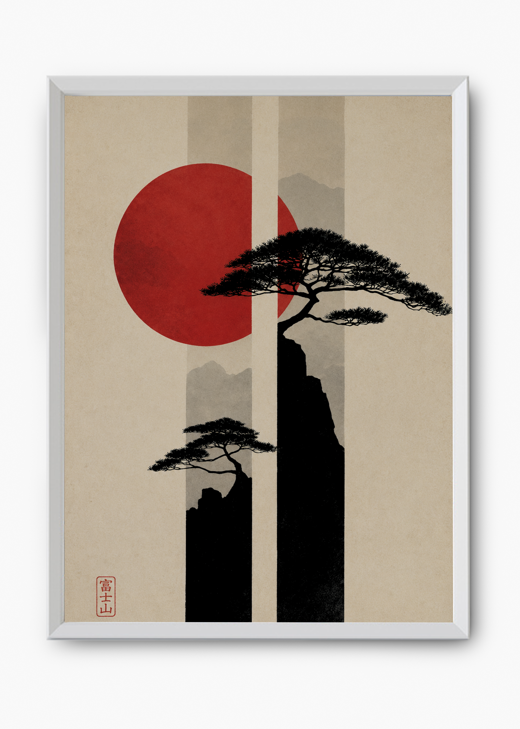 Quadro Japonês Matsu Panels - 8