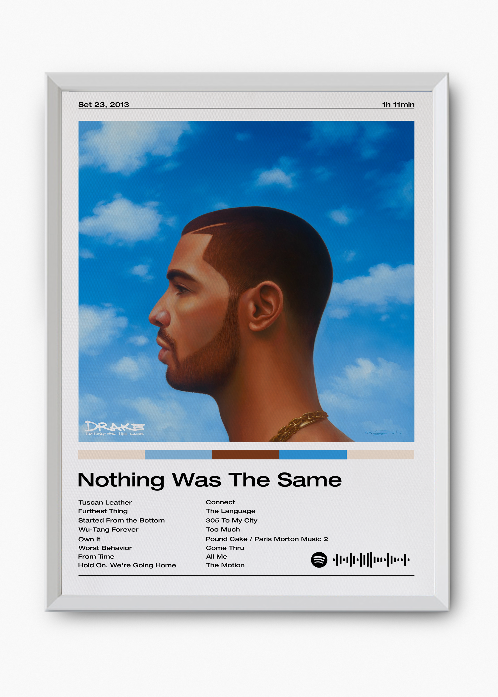 Quadro Drake Nothing Was The Same - 8