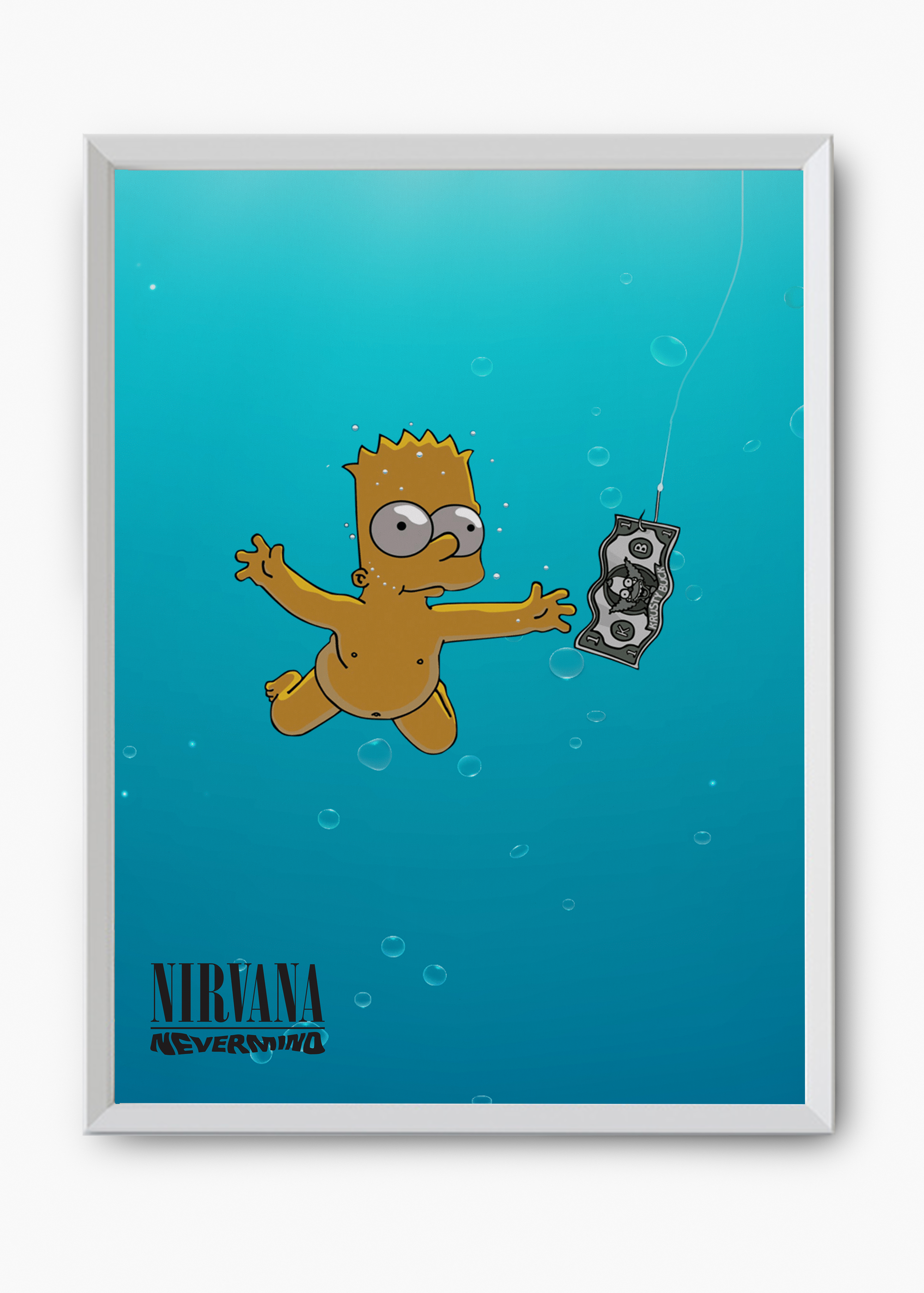 Quadro Bart Nevermind Nirvana - 8