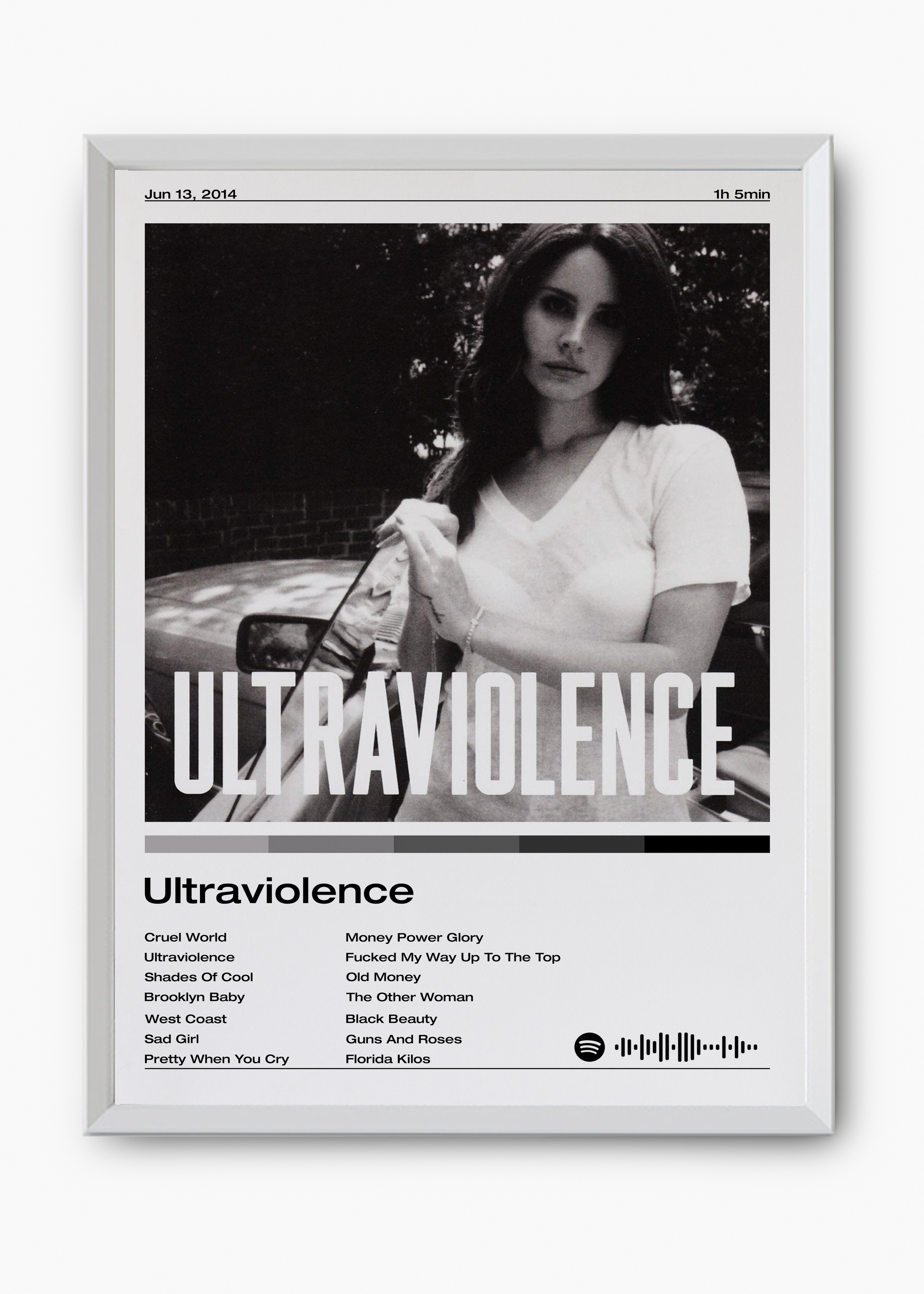 Quadro Lana Del Rey Ultraviolence - 8