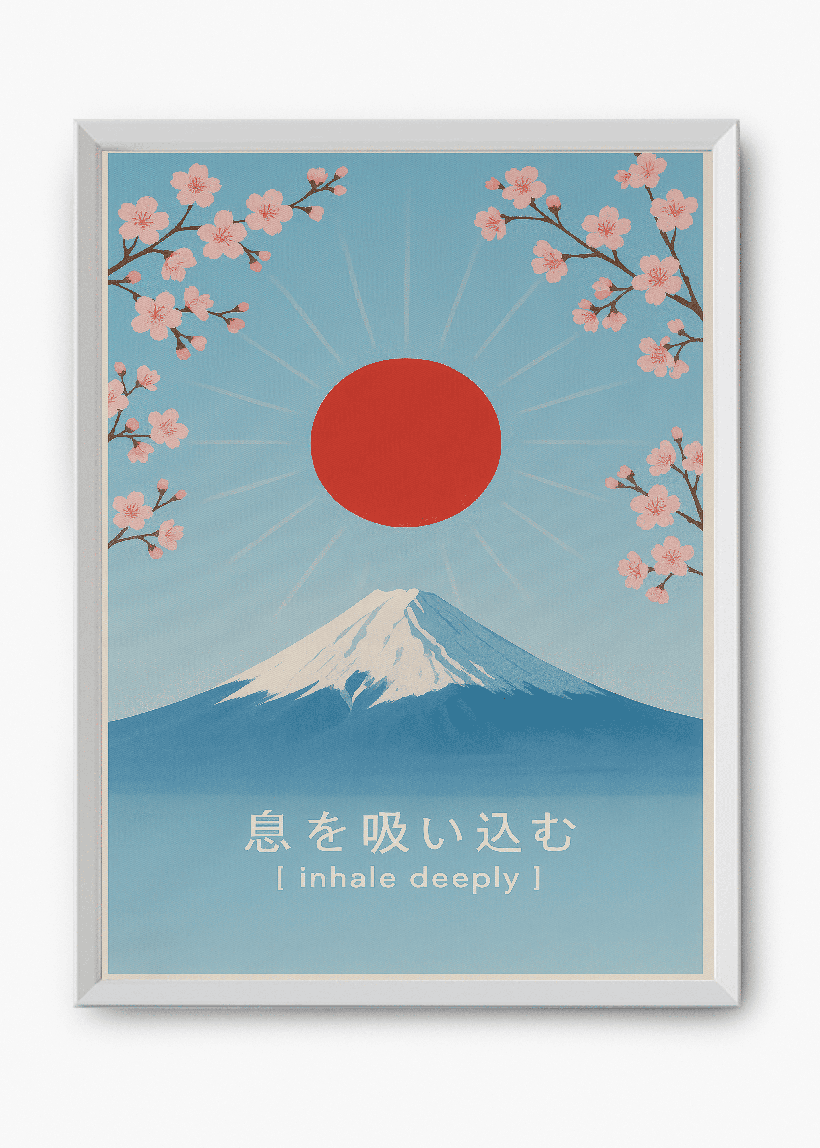 Quadro Japonês Fuji Breathe