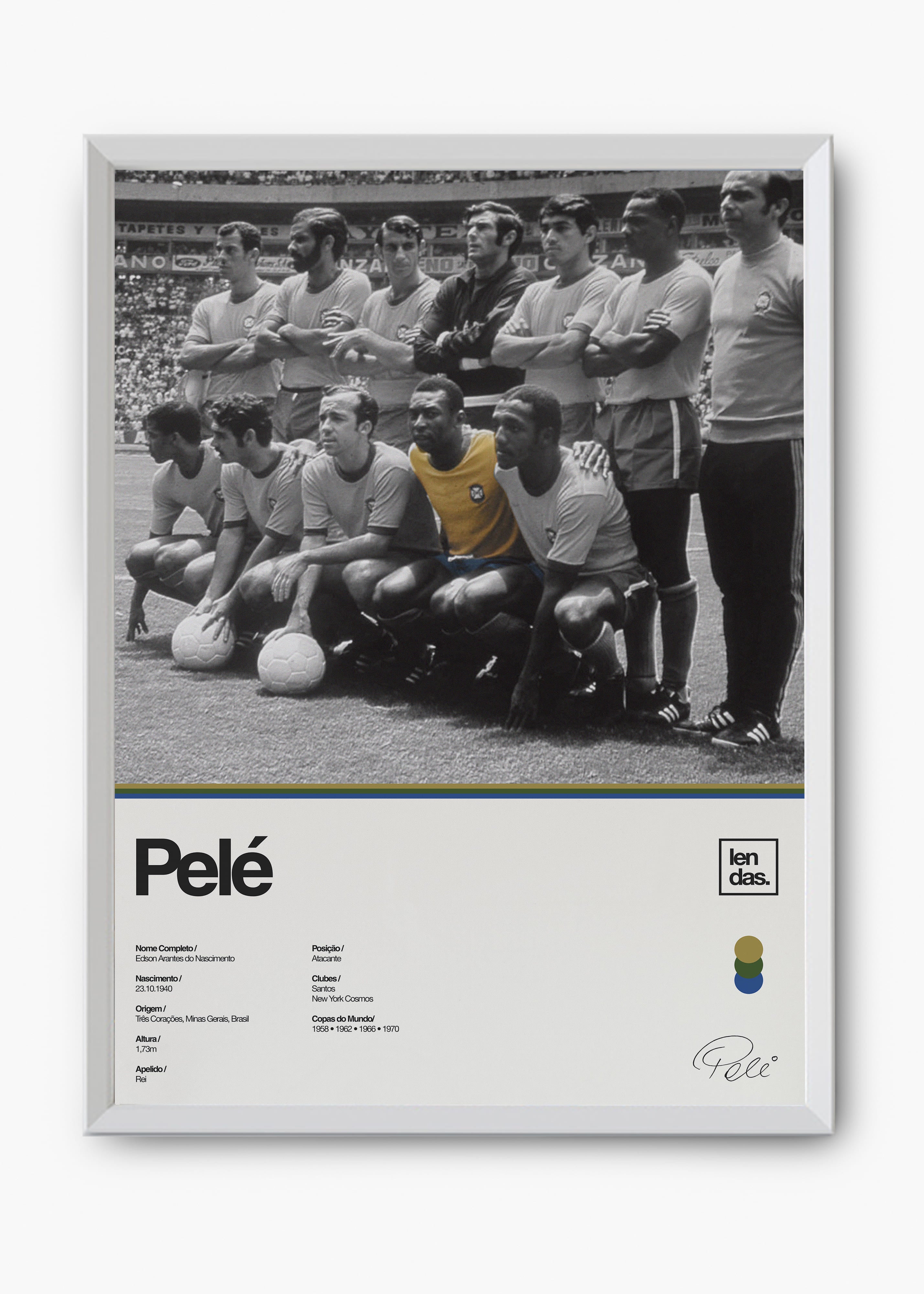 Quadro Pelé