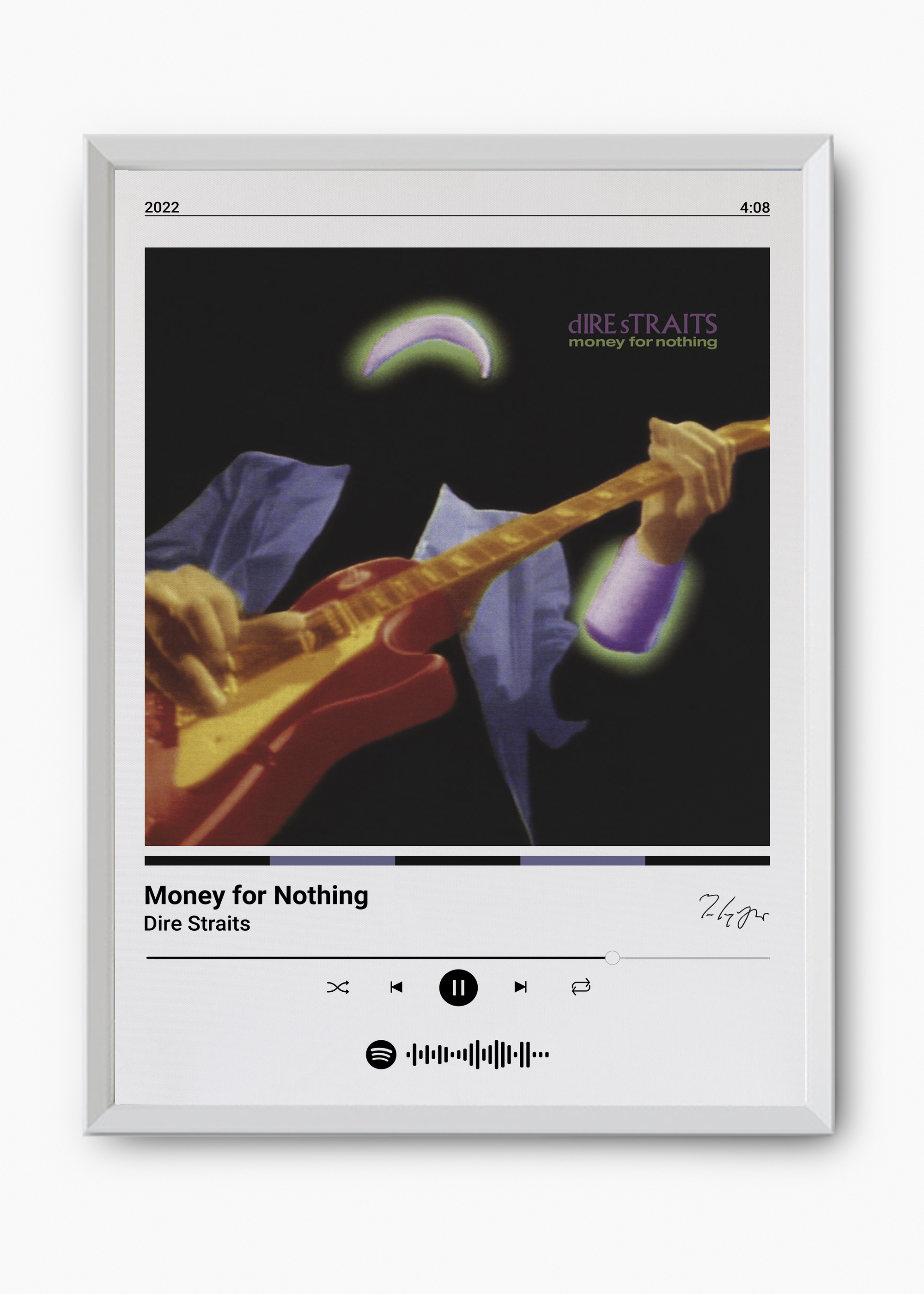 Quadro Dire Straits Money for Nothing - 8