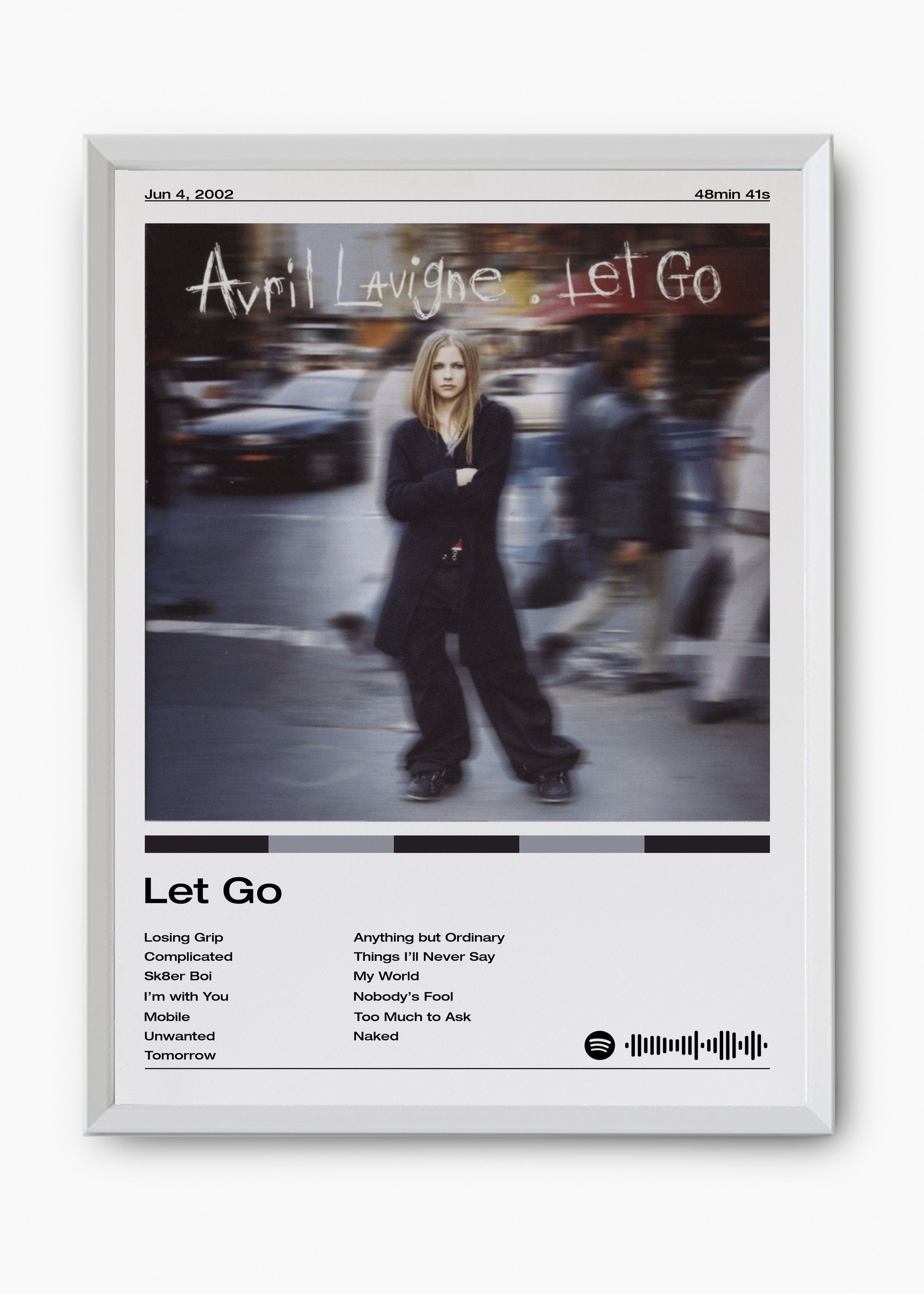 Quadro Avril Lavigne Let Go - 8