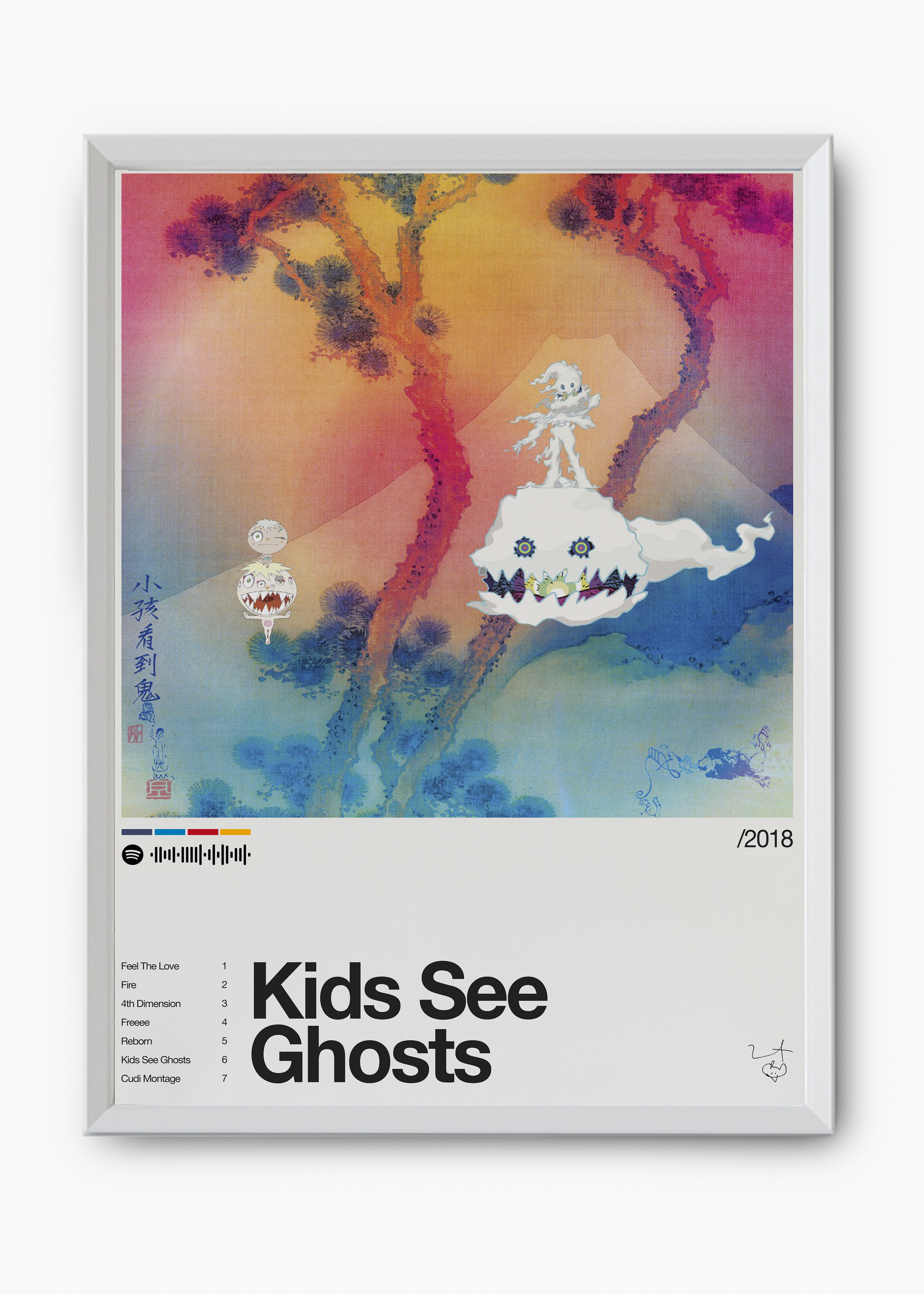 Quadro Kanye West Kids See Ghosts II - 8