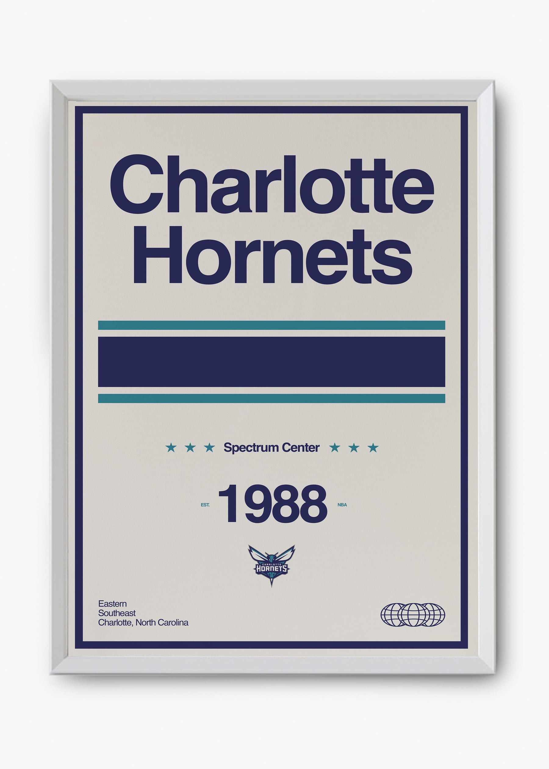 Quadro NBA Charlotte Hornets