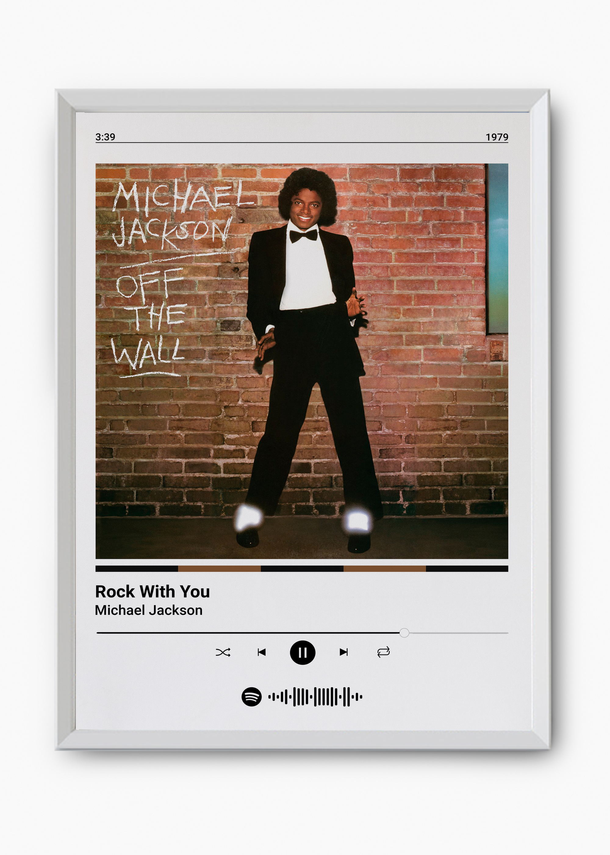 Quadro  Michael Jackson Rock With You - 8