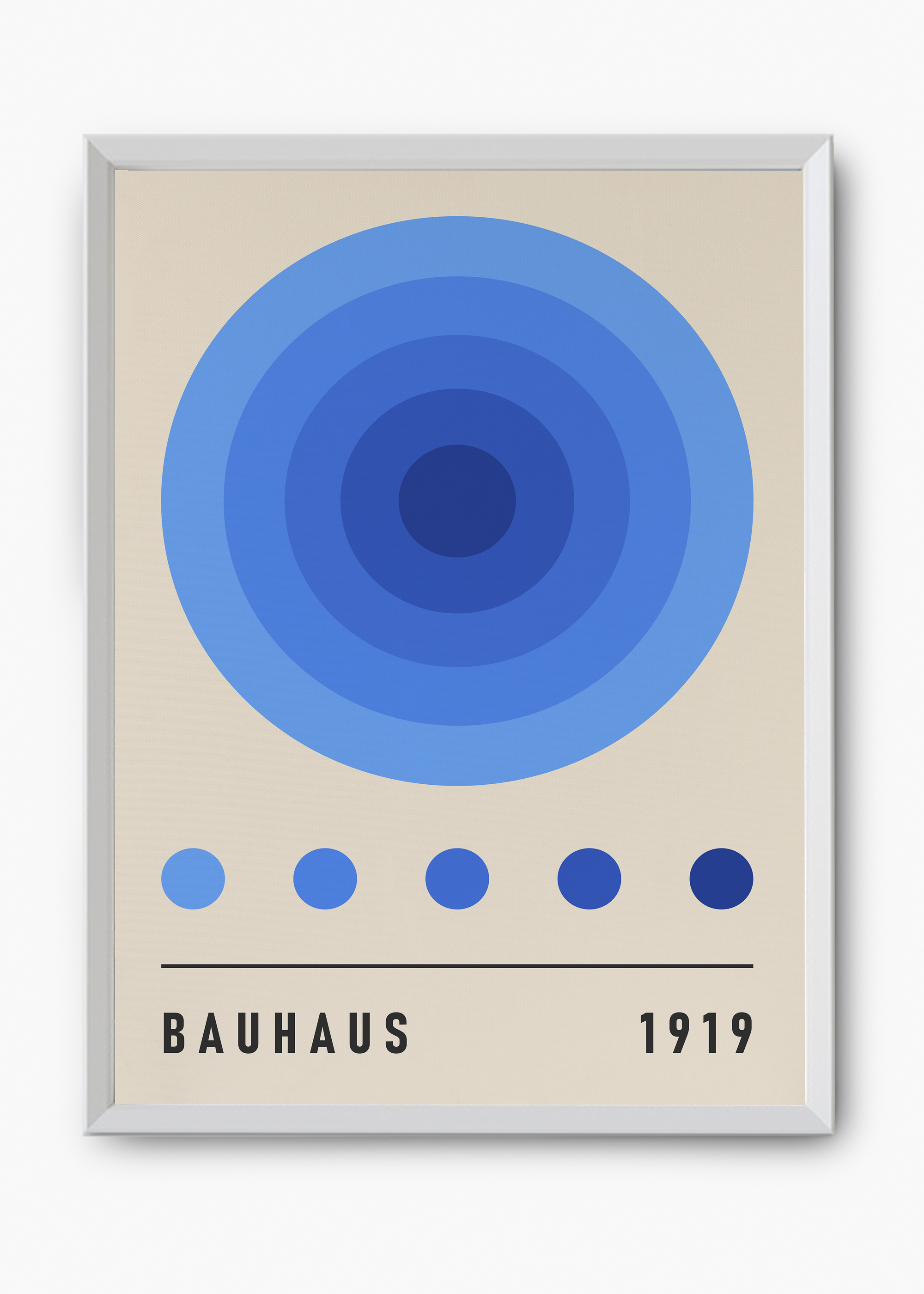 Quadro Bauhaus Circles II - 8