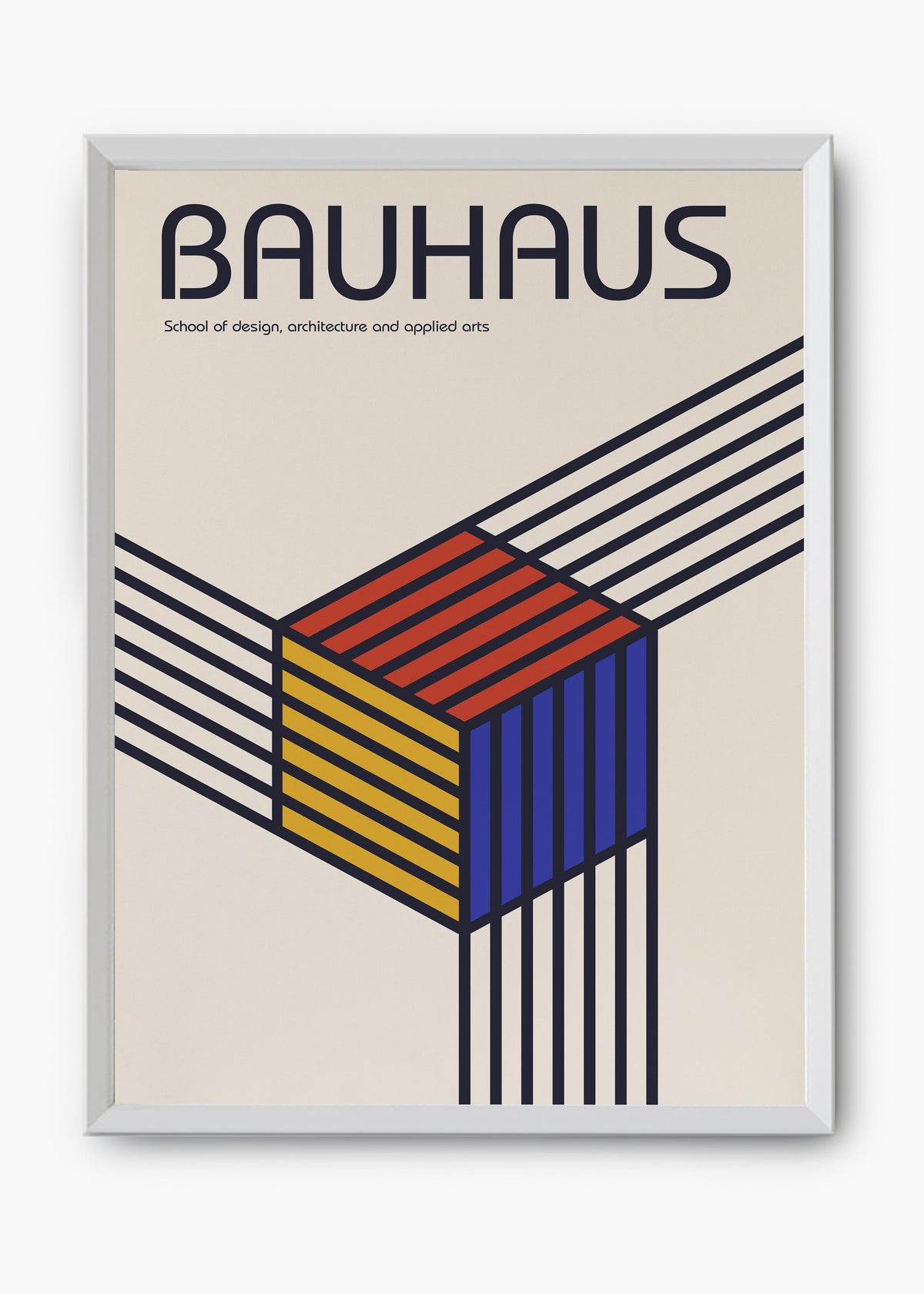 Quadro Bauhaus Geometryline