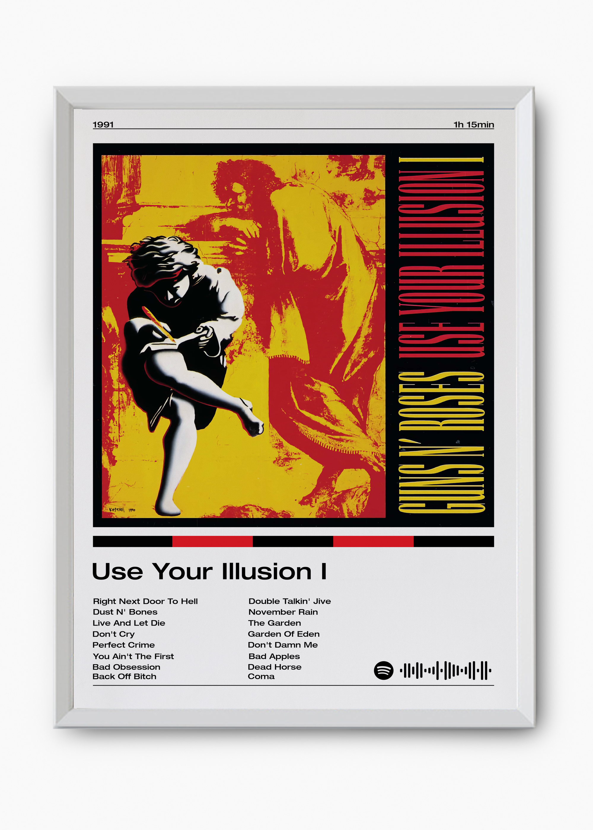 Quadro Guns N' Roses Use Your Illusion - 8
