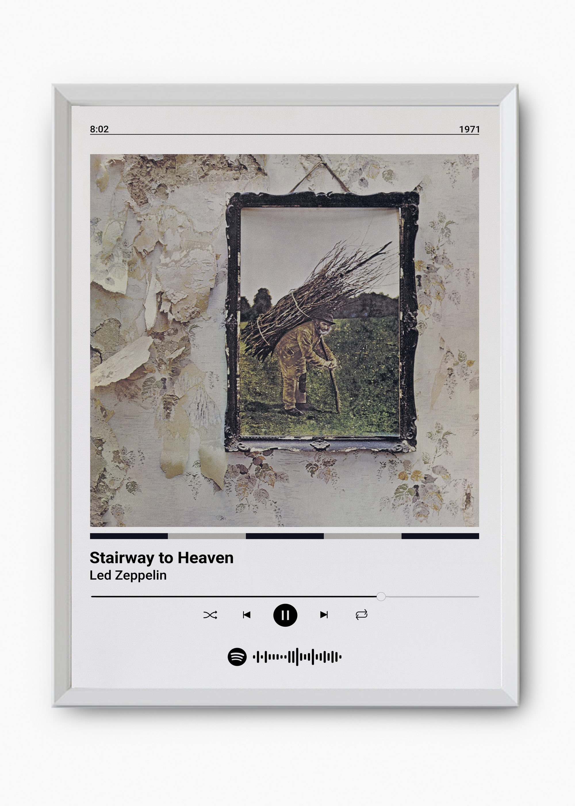 Quadro Led Zeppelin Starway To Heaven - 8