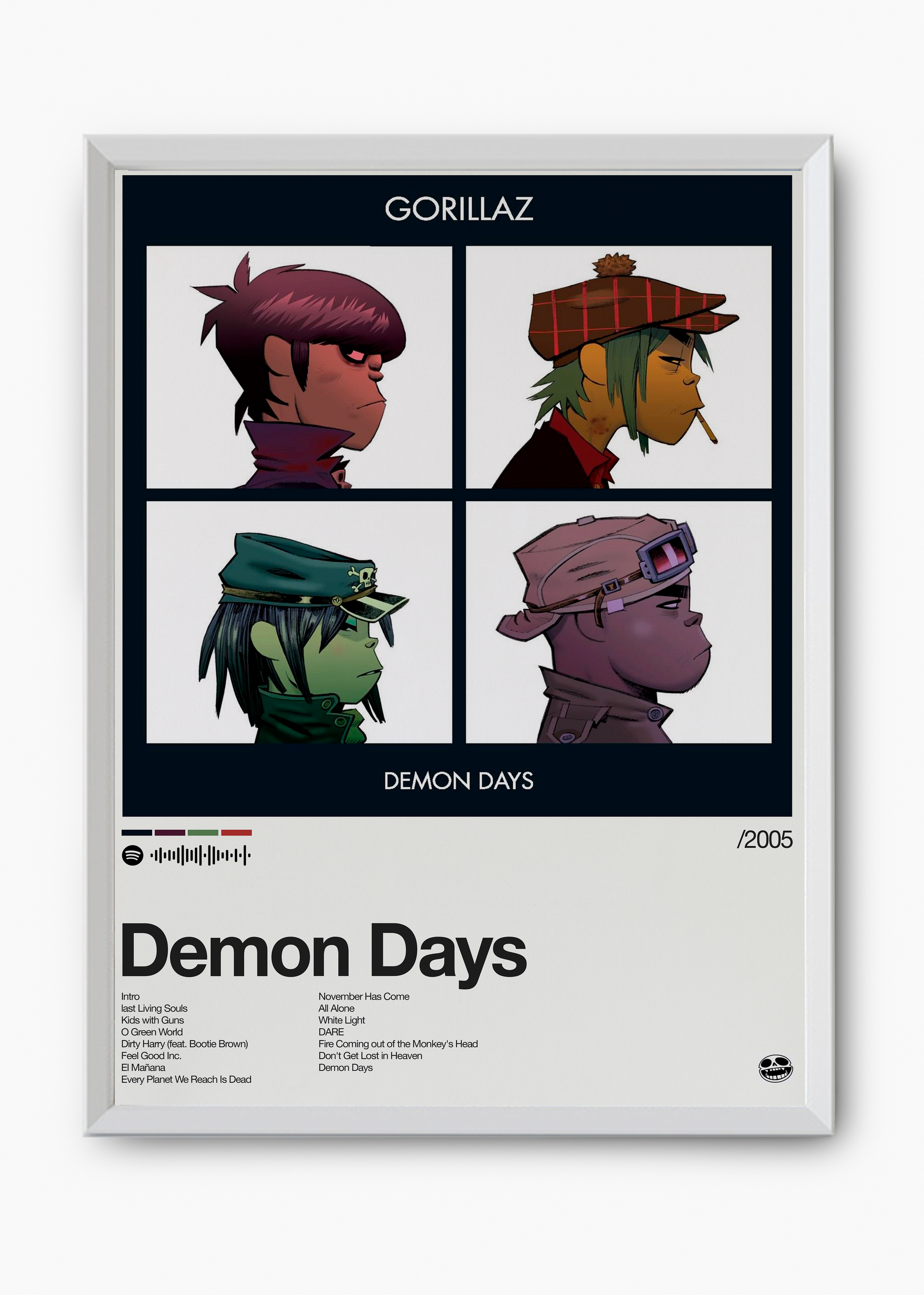 Quadro Gorillaz Demon Days II - 8