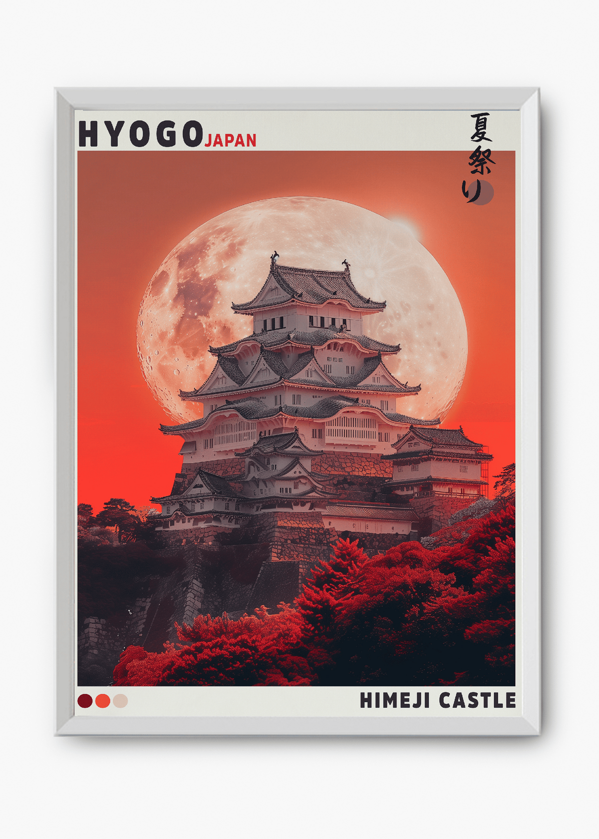 Quadro Japones Castle - 8