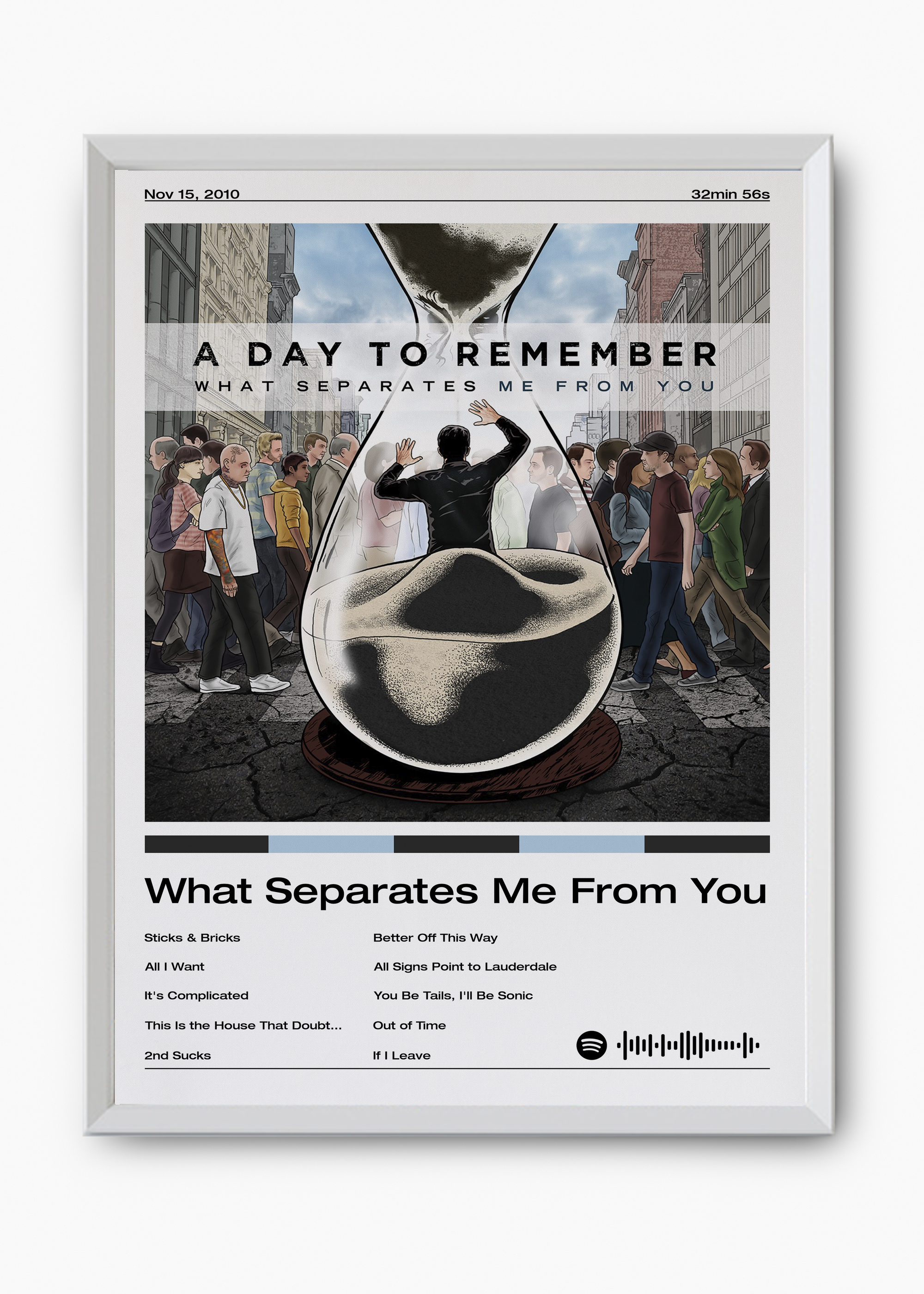 Quadro A Day To Remember What Separates Me from You - 8