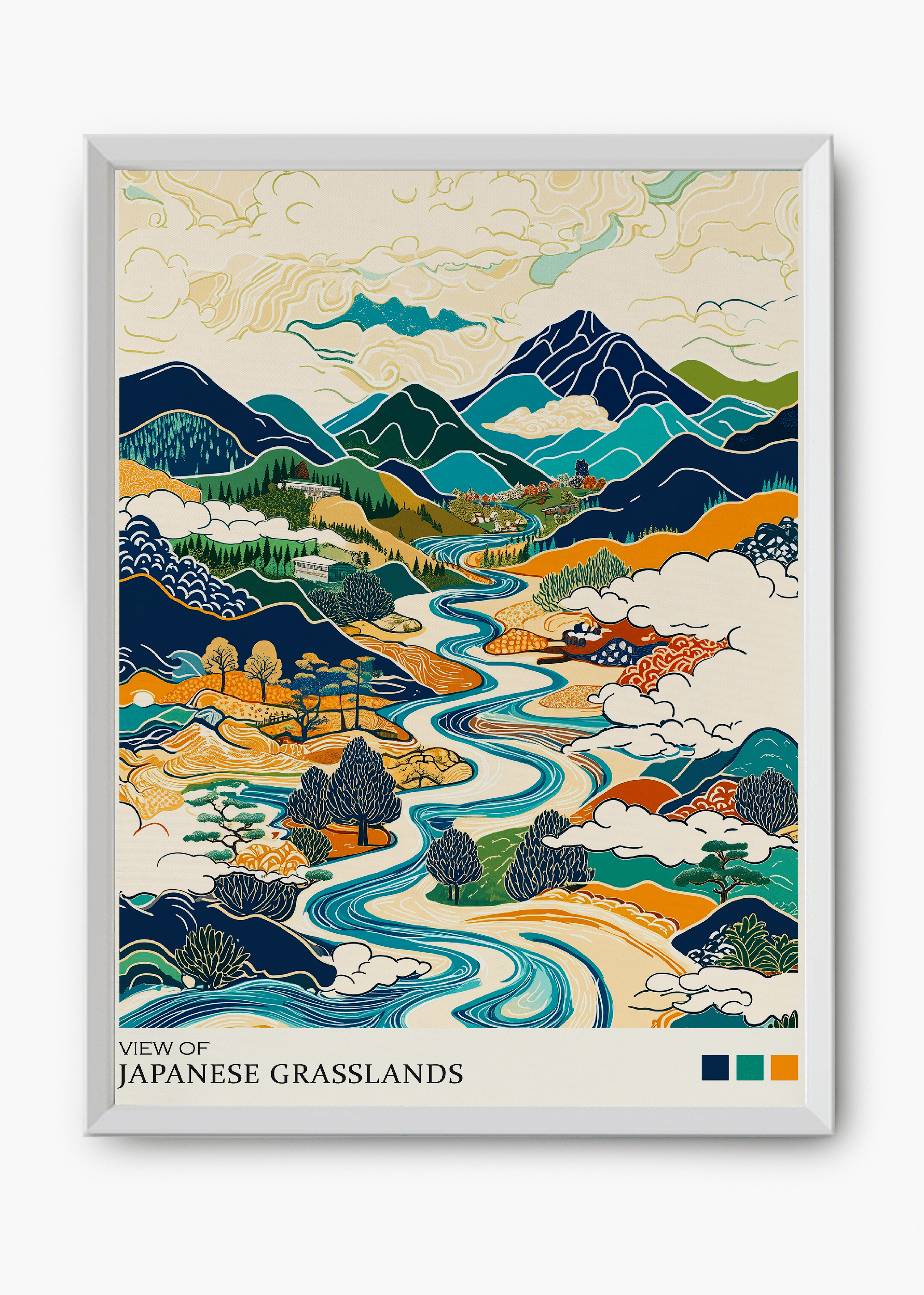 Quadro Japones GrassLands - 8