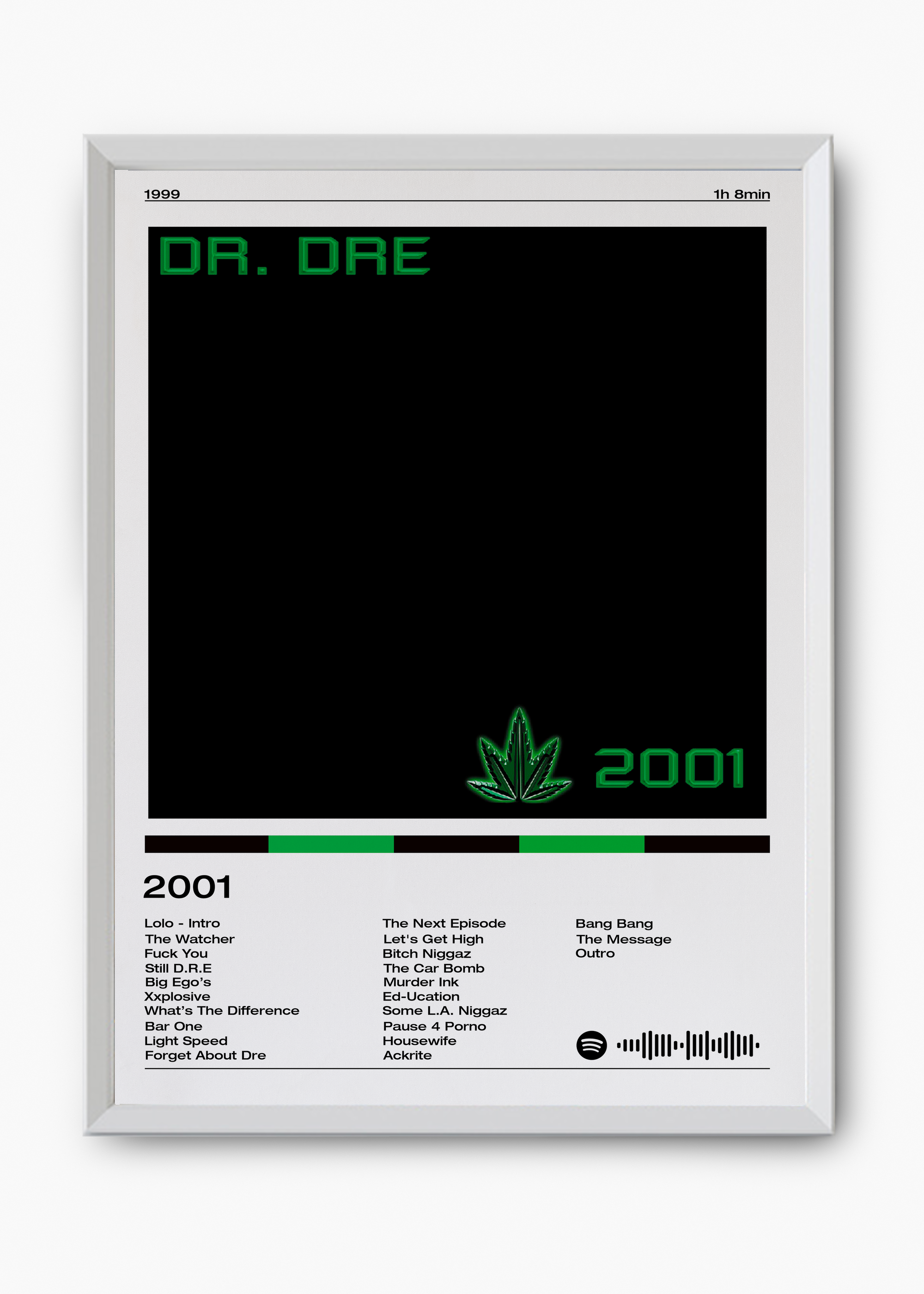 Quadro Dr. Dre 2001 - 8