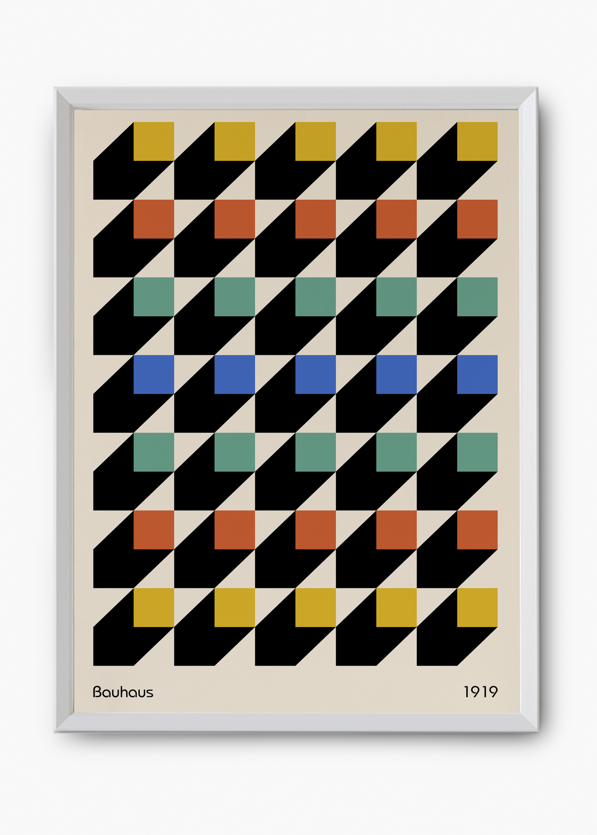 Quadro Bauhaus Color Grid - 8