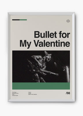 Quadro Bullet For My Valentine Banda