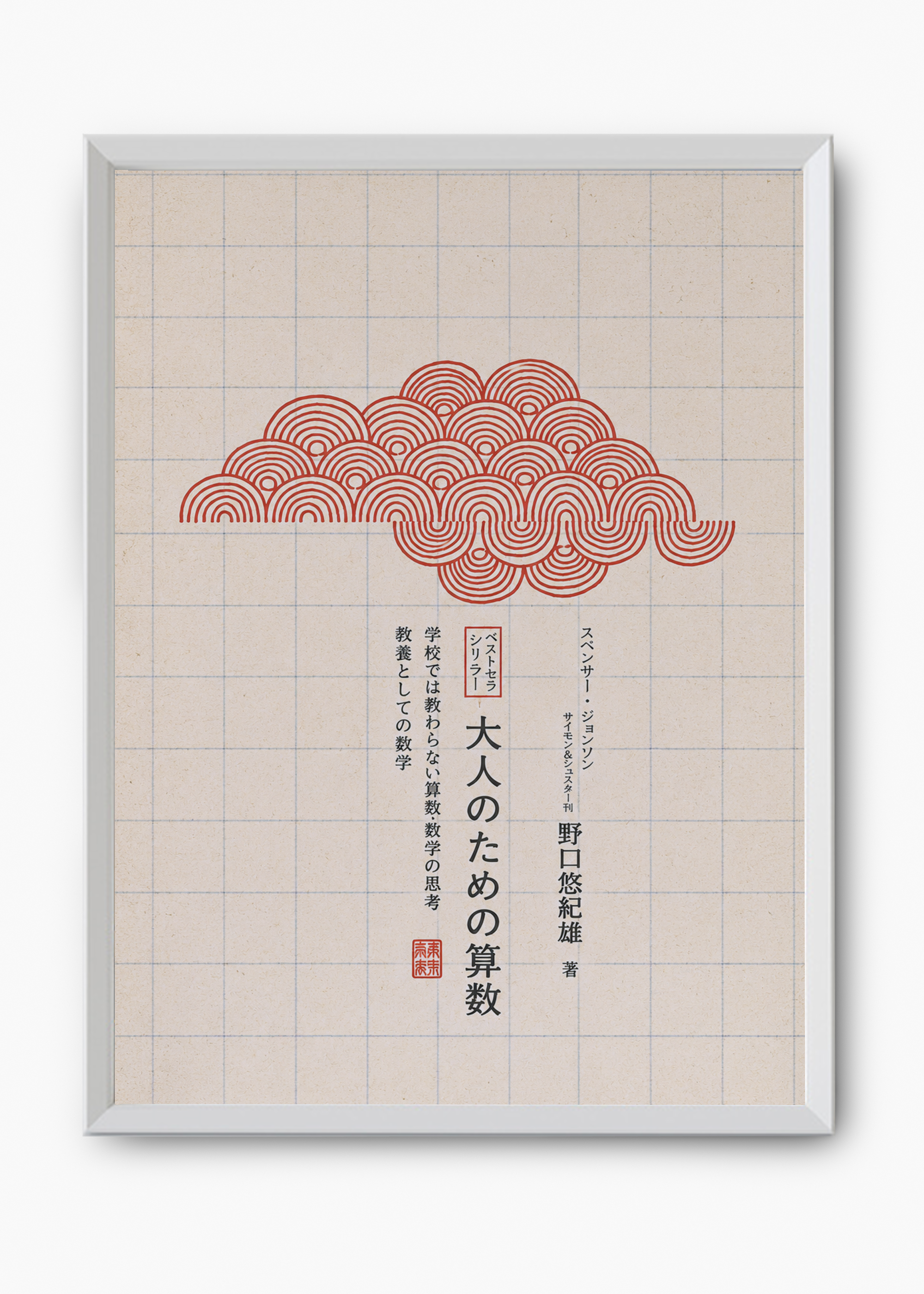 Quadro Japonês Kumo Red - 8