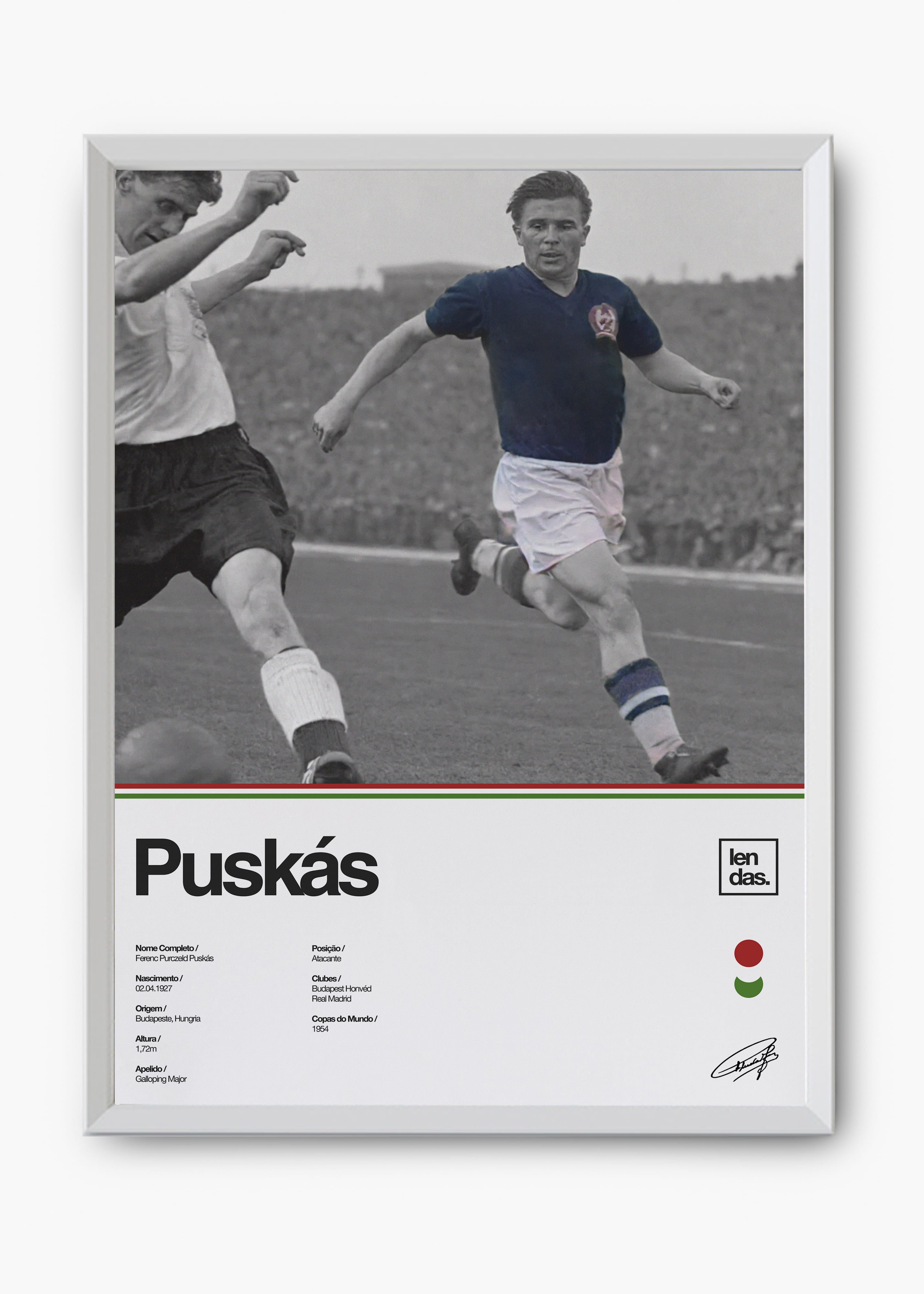 Quadro Ferenc Puskas