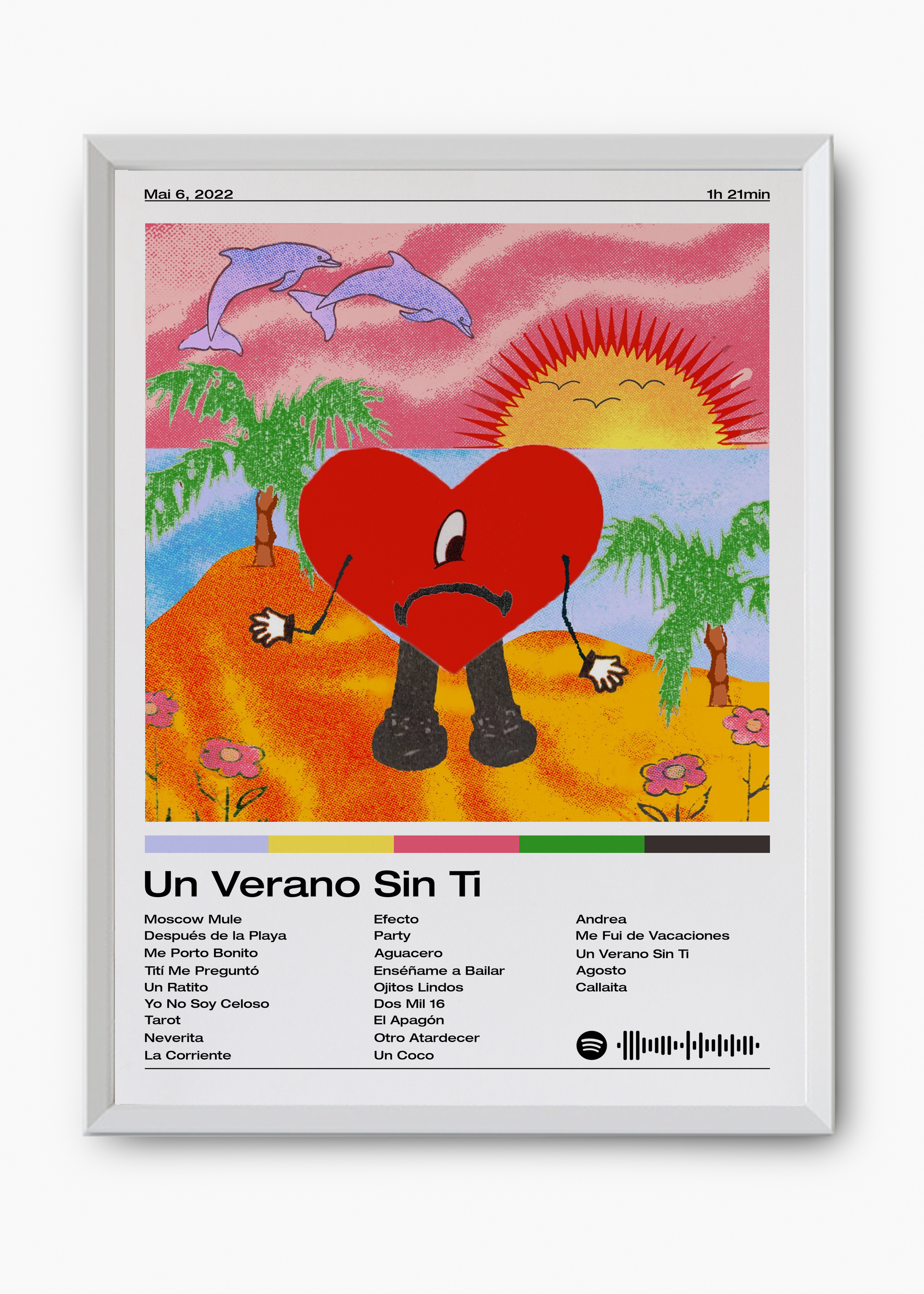 Quadro Bad Bunny Un Verano Sin Ti - 8