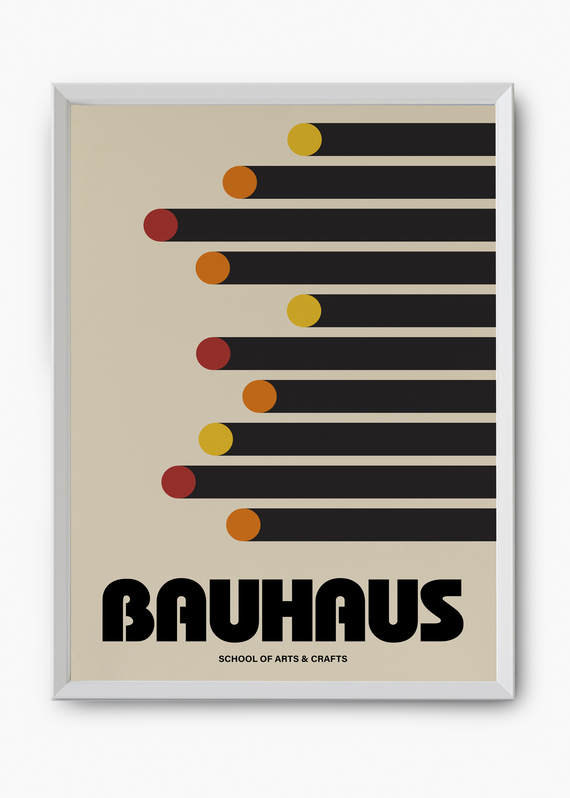 Quadro Bauhaus Symetry - 8