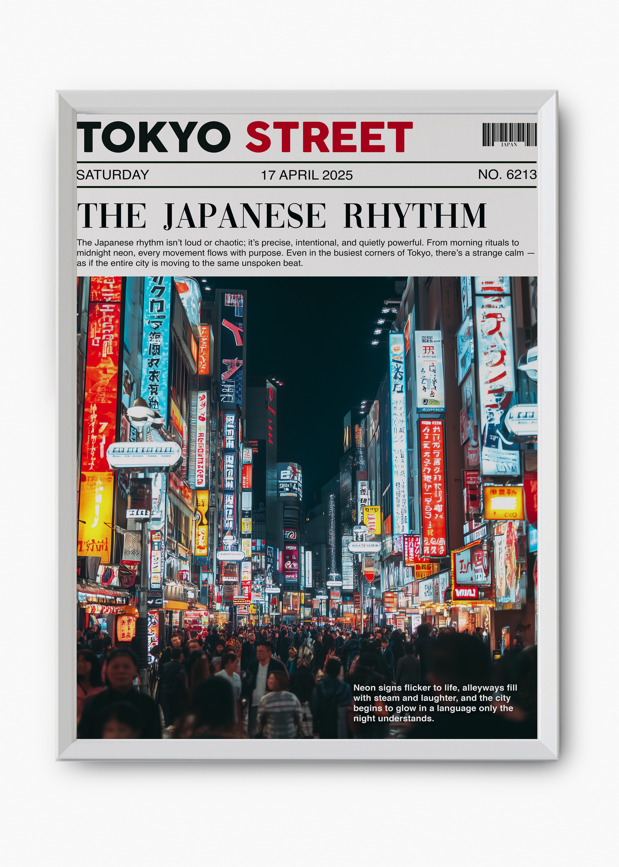 Quadro Japones Tokyo Street - 8