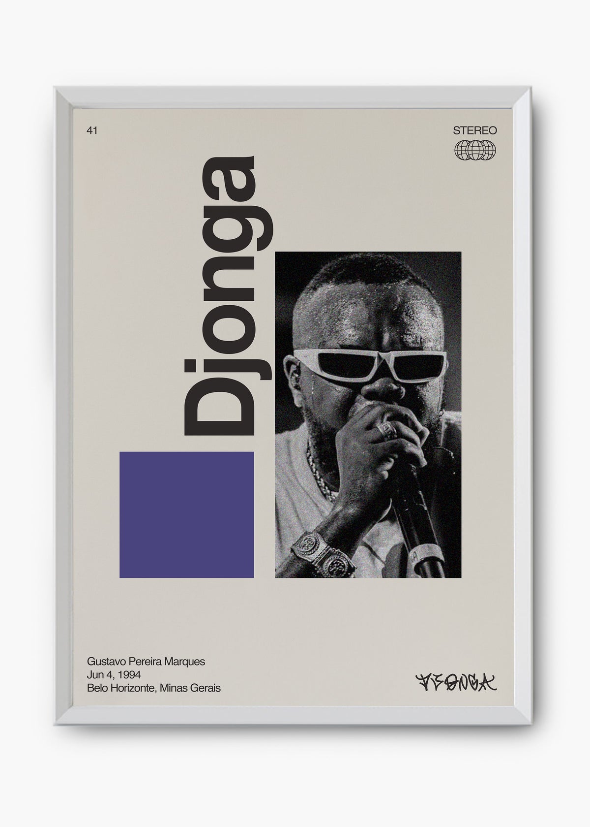 Quadro Signature Djonga