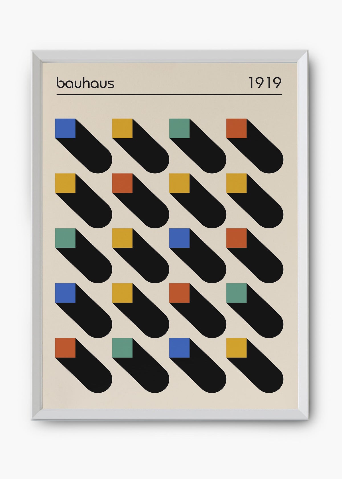 Quadro Bauhaus Shield