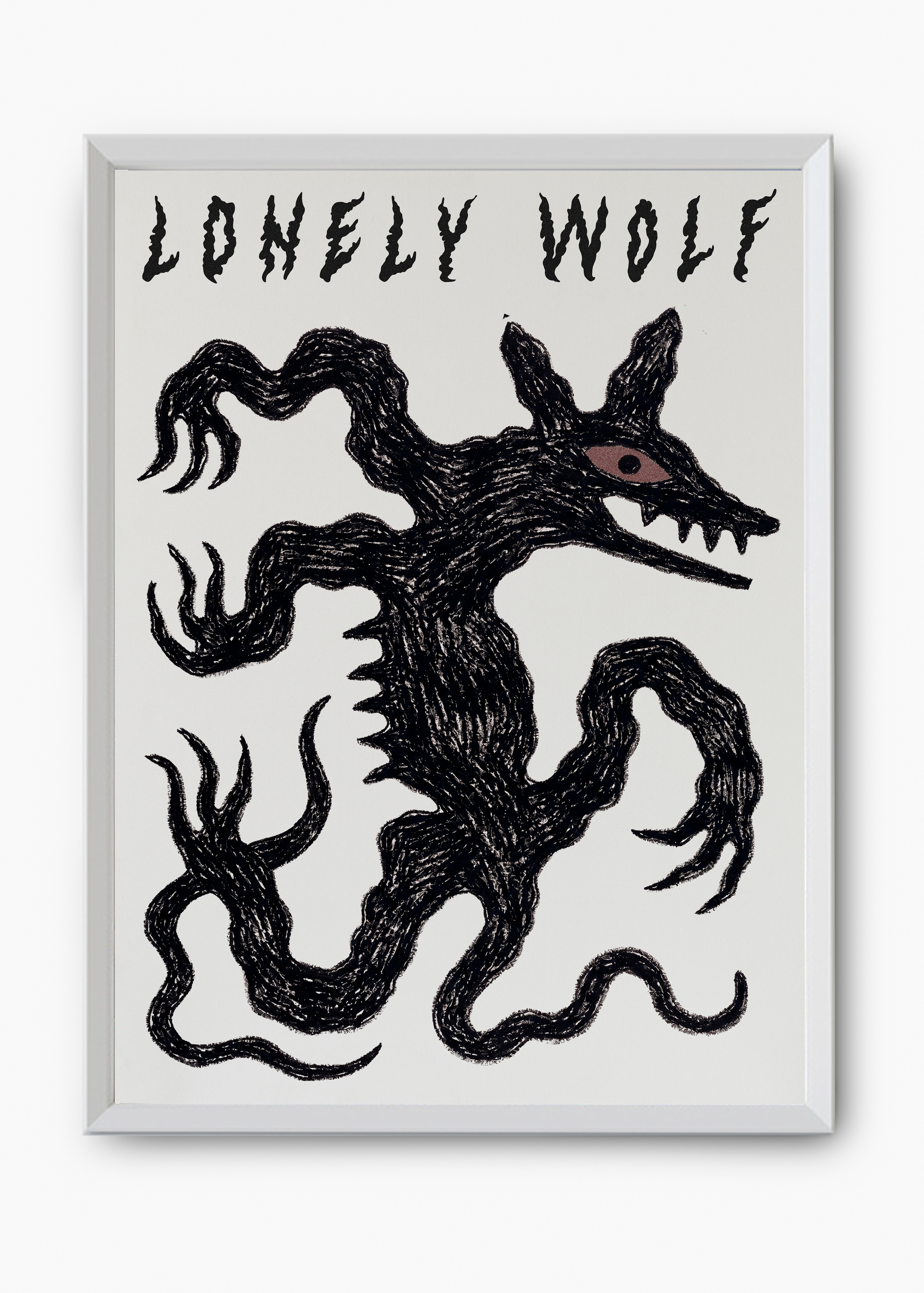 Quadro Lonely Wolf - 8