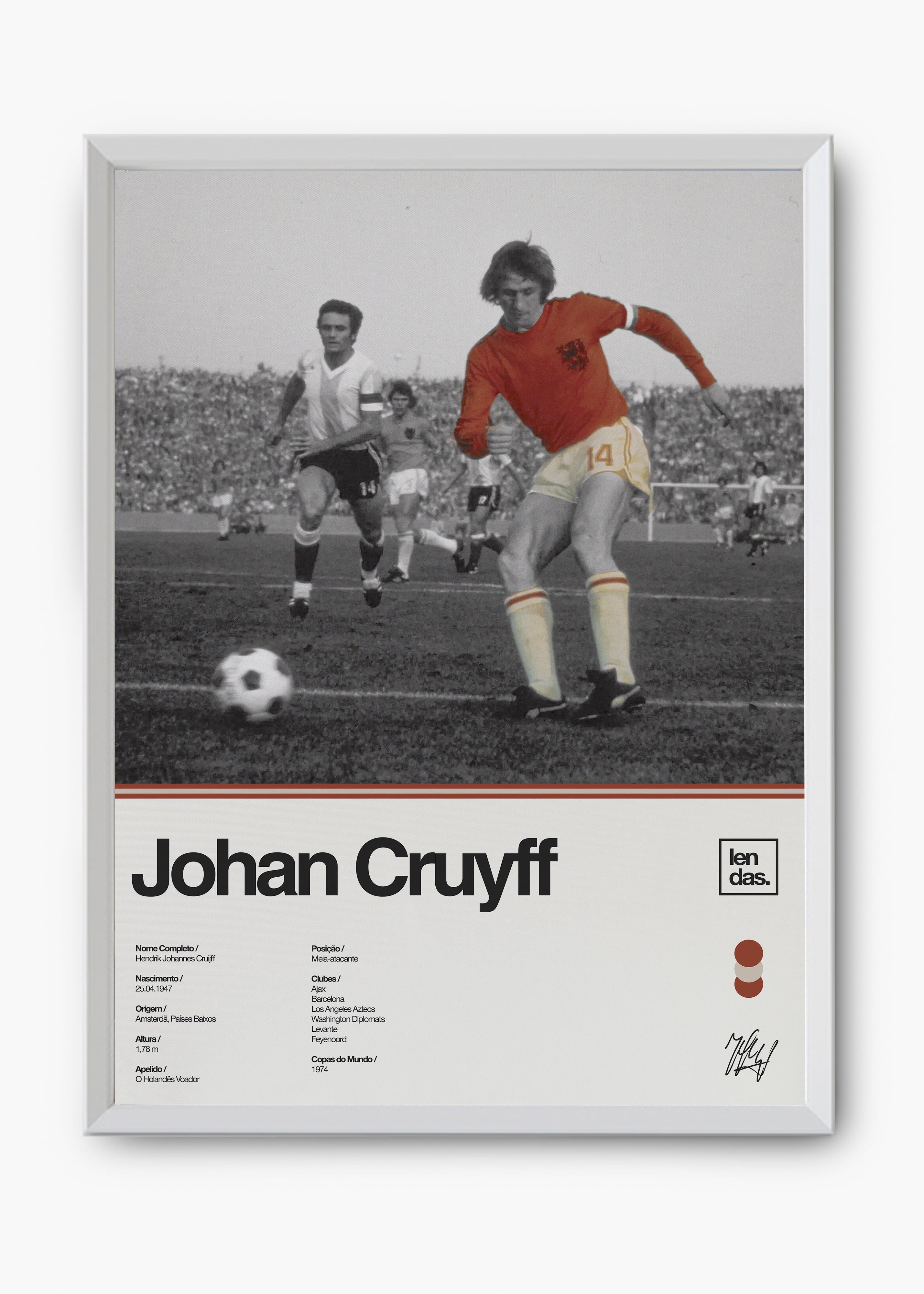 Quadro Johan Cruyff