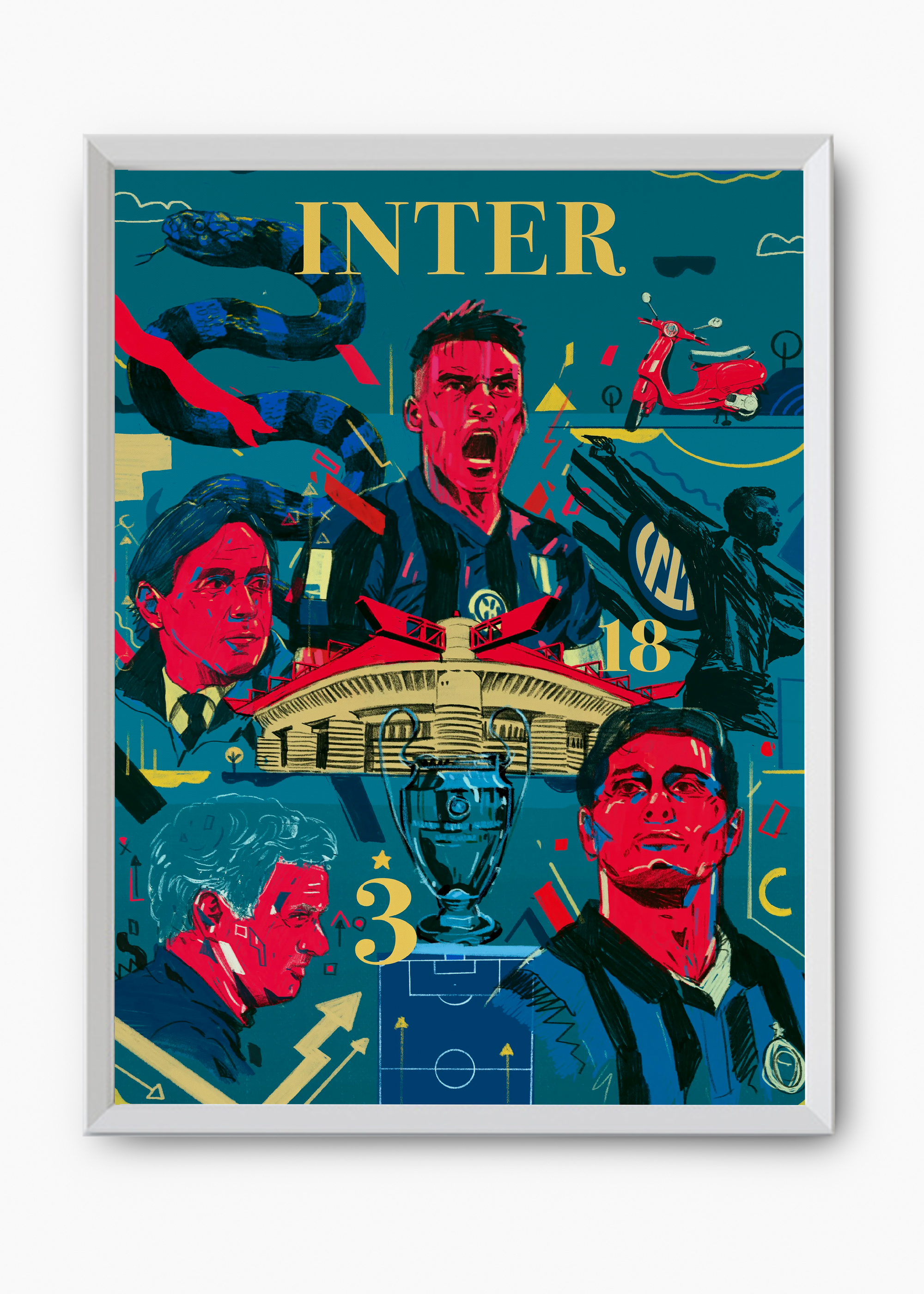 Quadro Inter de Milão - 8