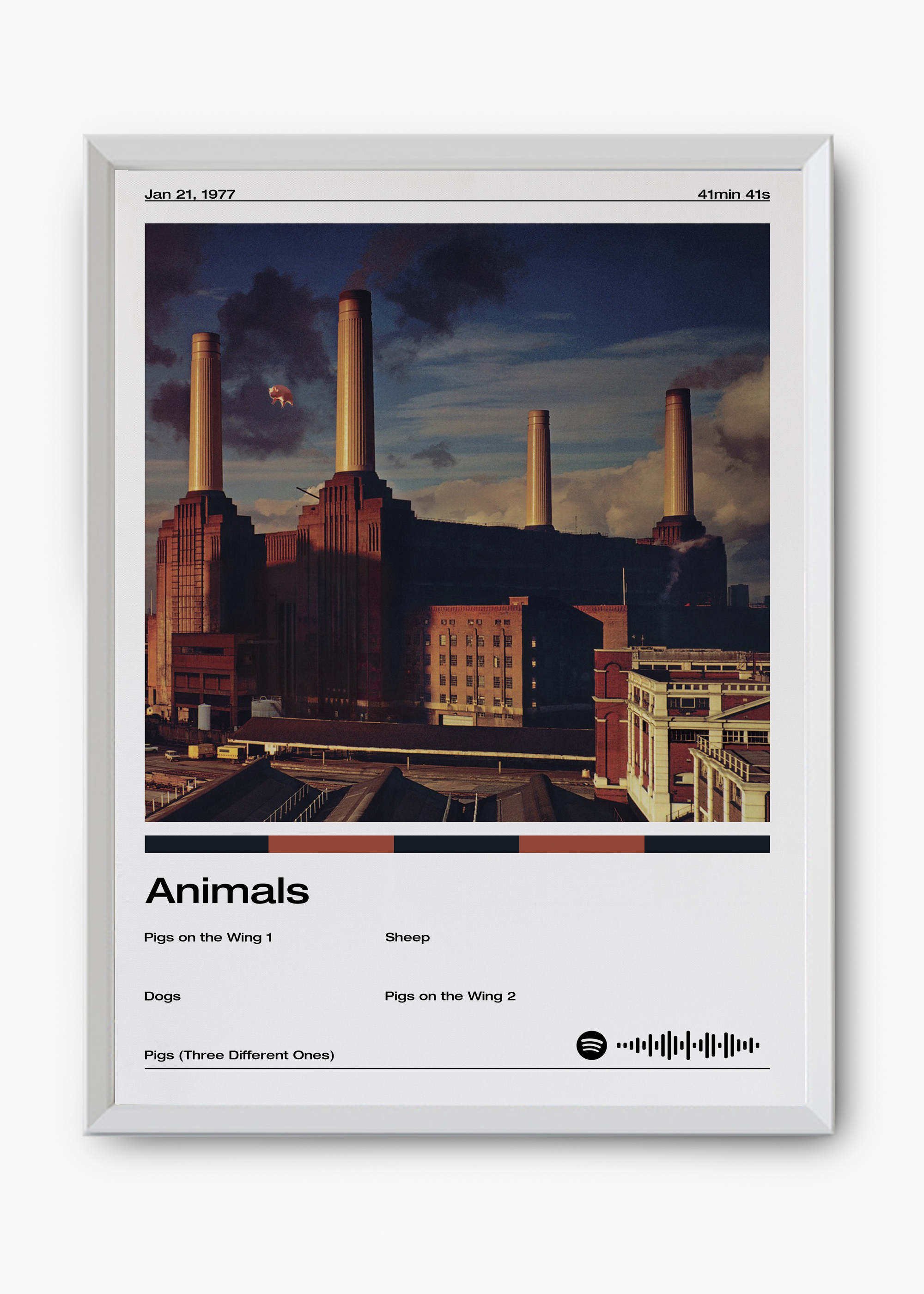 Quadro Pink Floyd Animals - 8