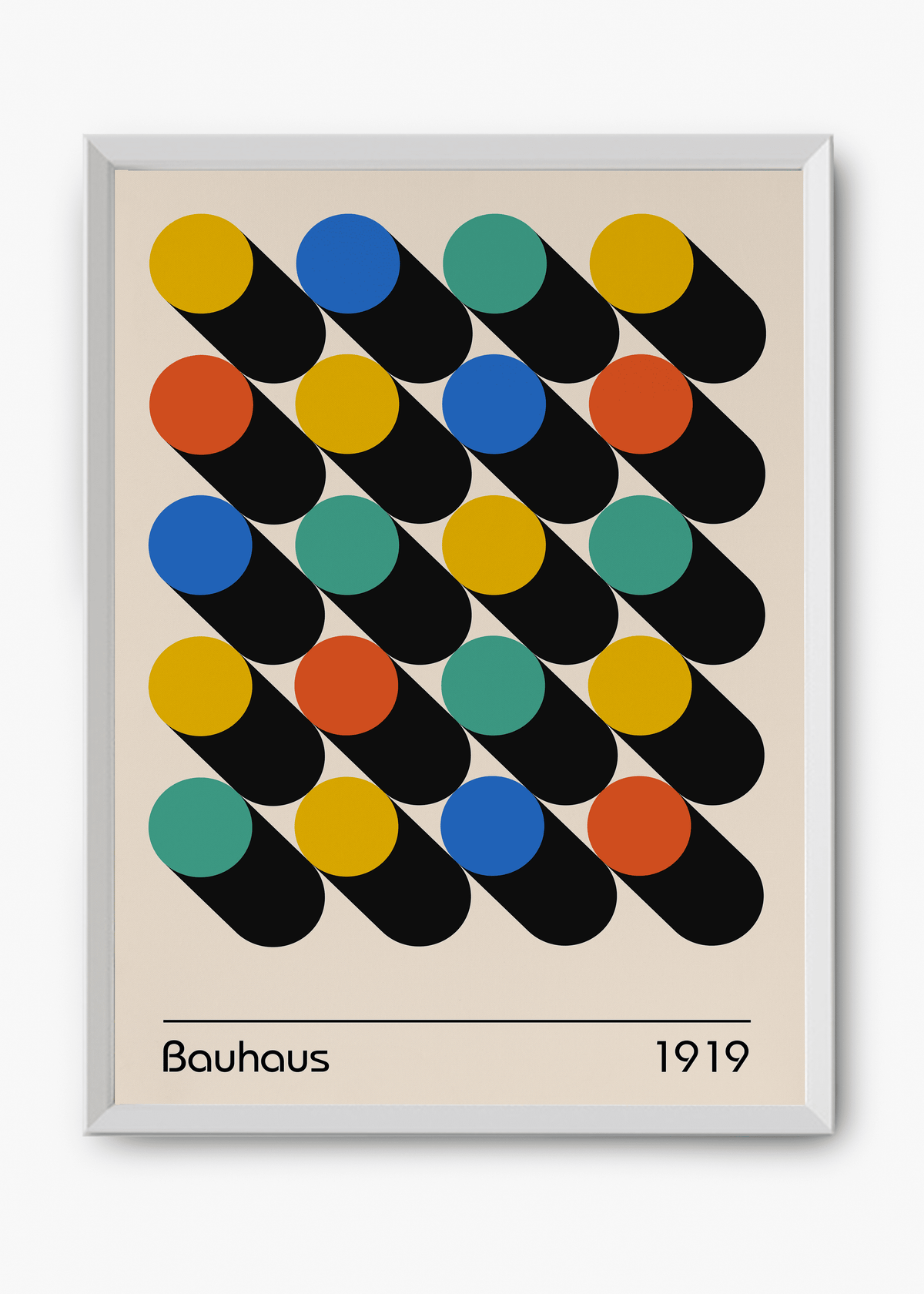 Quadro Bauhaus Spatial Tension