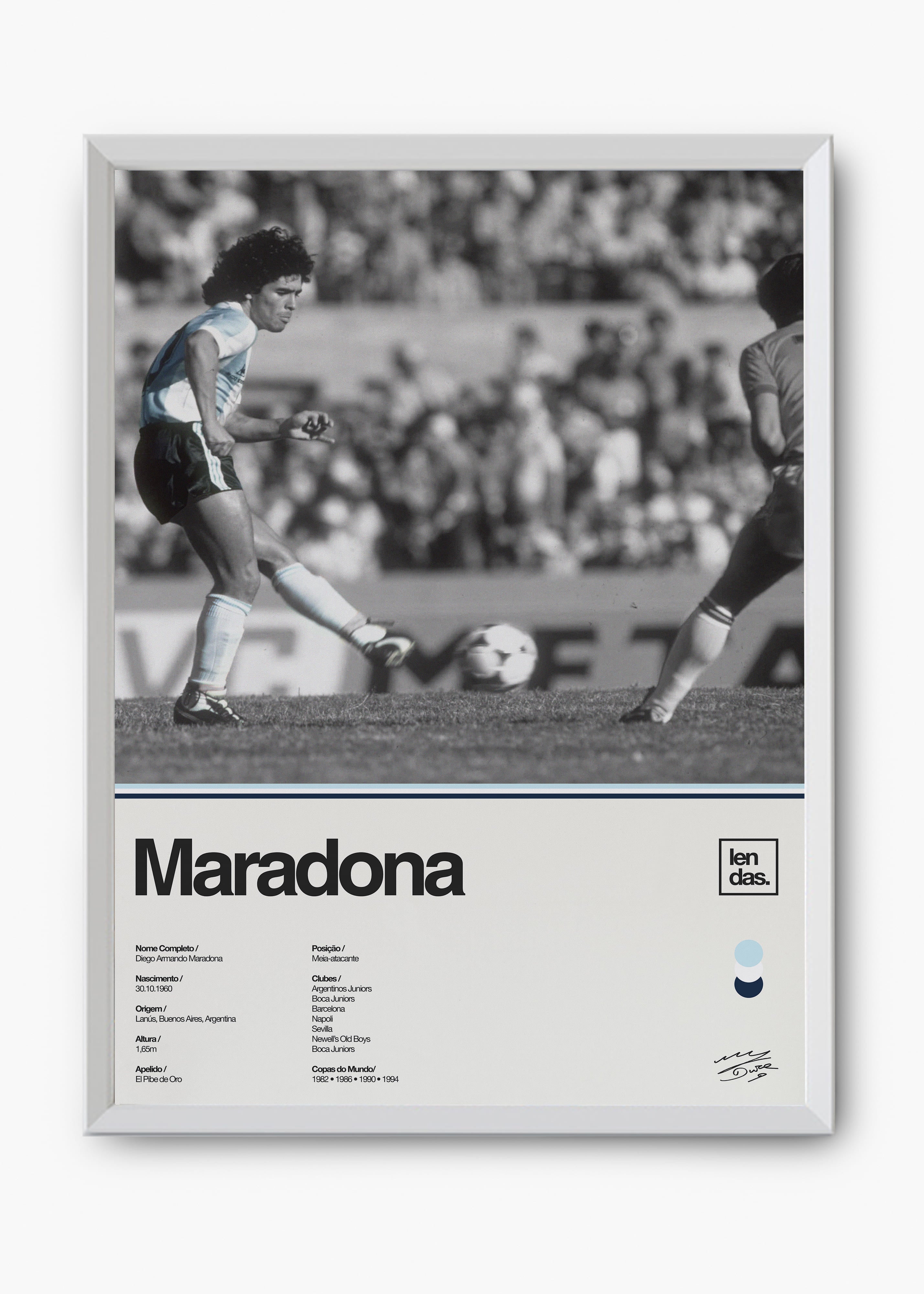 Quadro Maradona