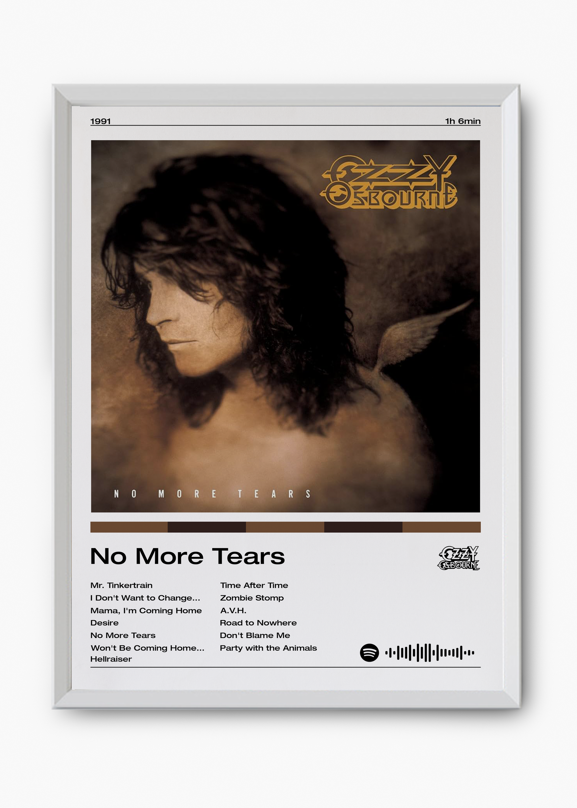 Quadro Ozzy Osbourne No More Tears - 8
