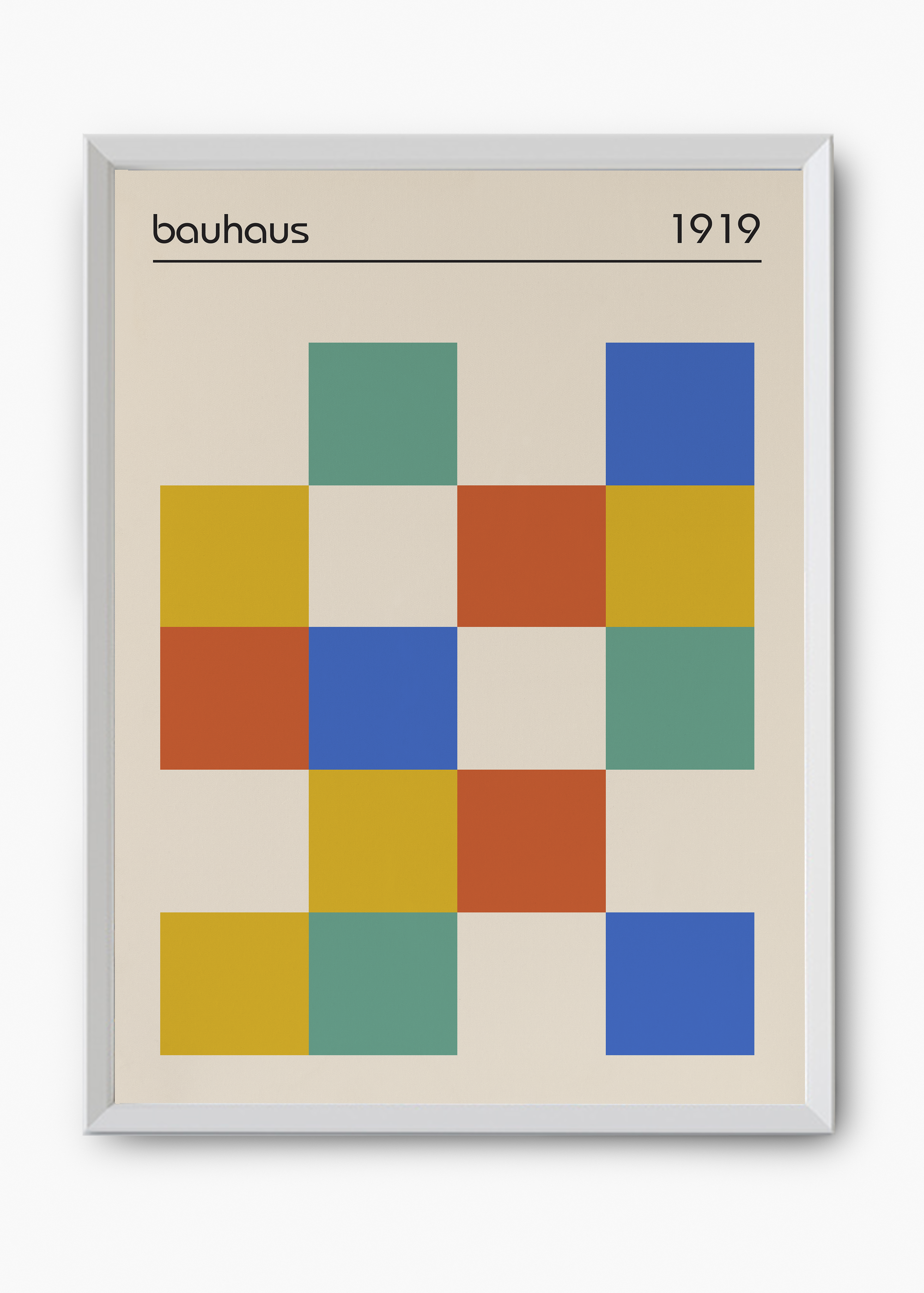 Quadro Bauhaus Structural Form - 8