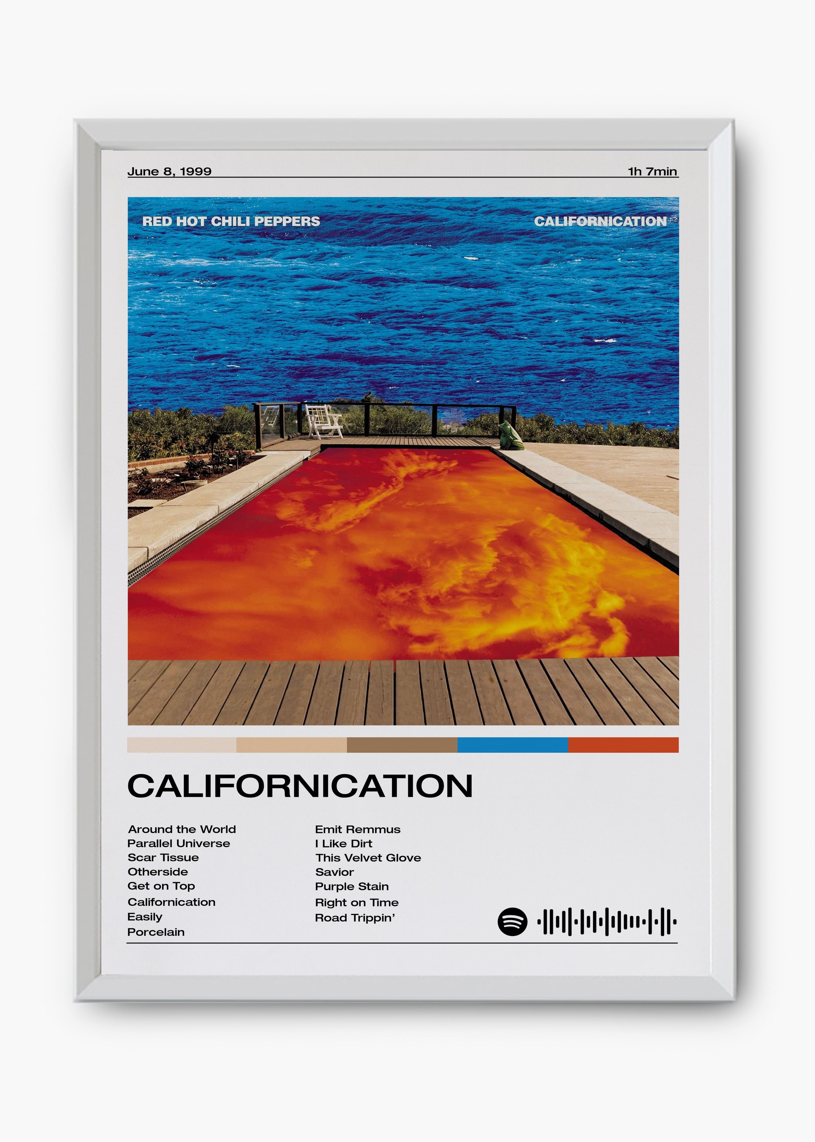 Quadro Red Hot Chili Peppers Californication