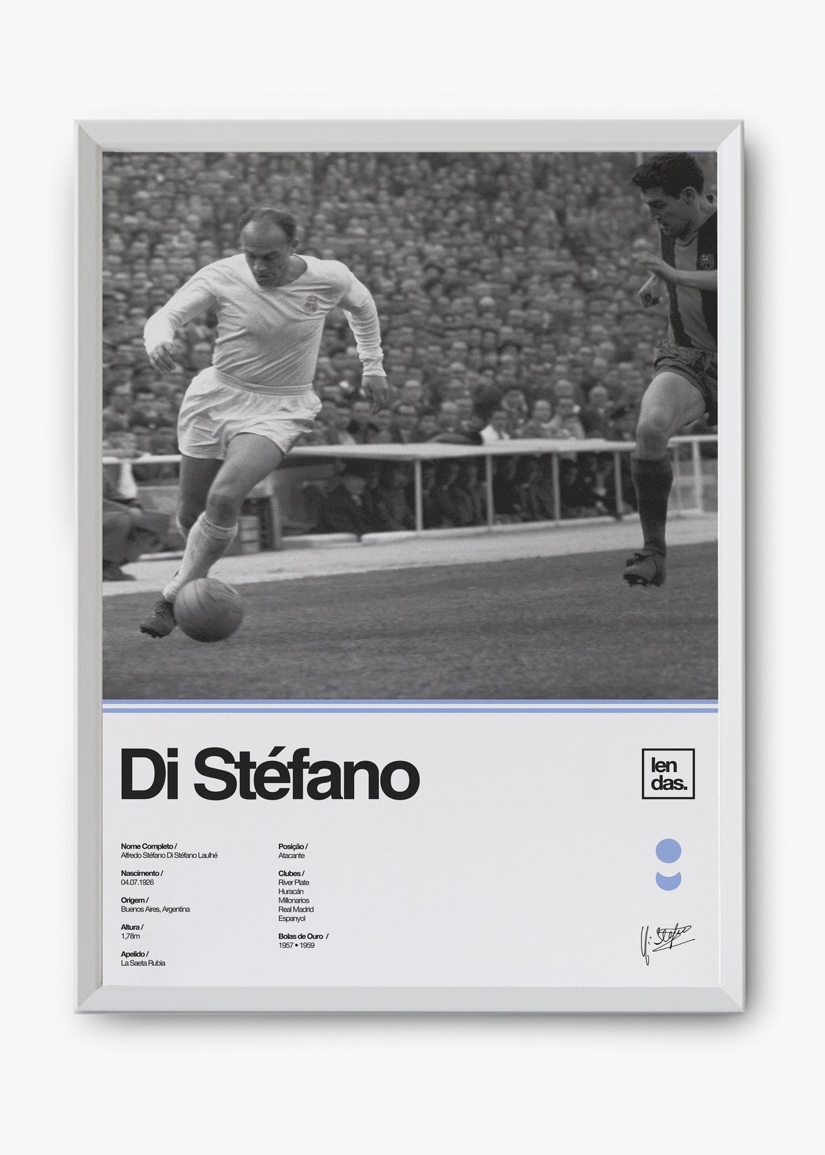 Quadro Alfredo Di Stefano