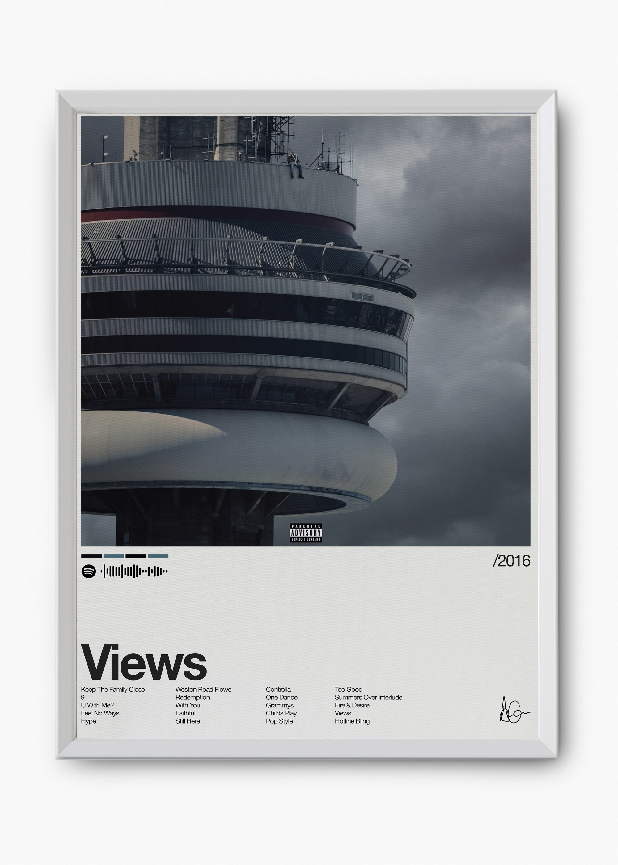 Quadro Drake Views II - 8