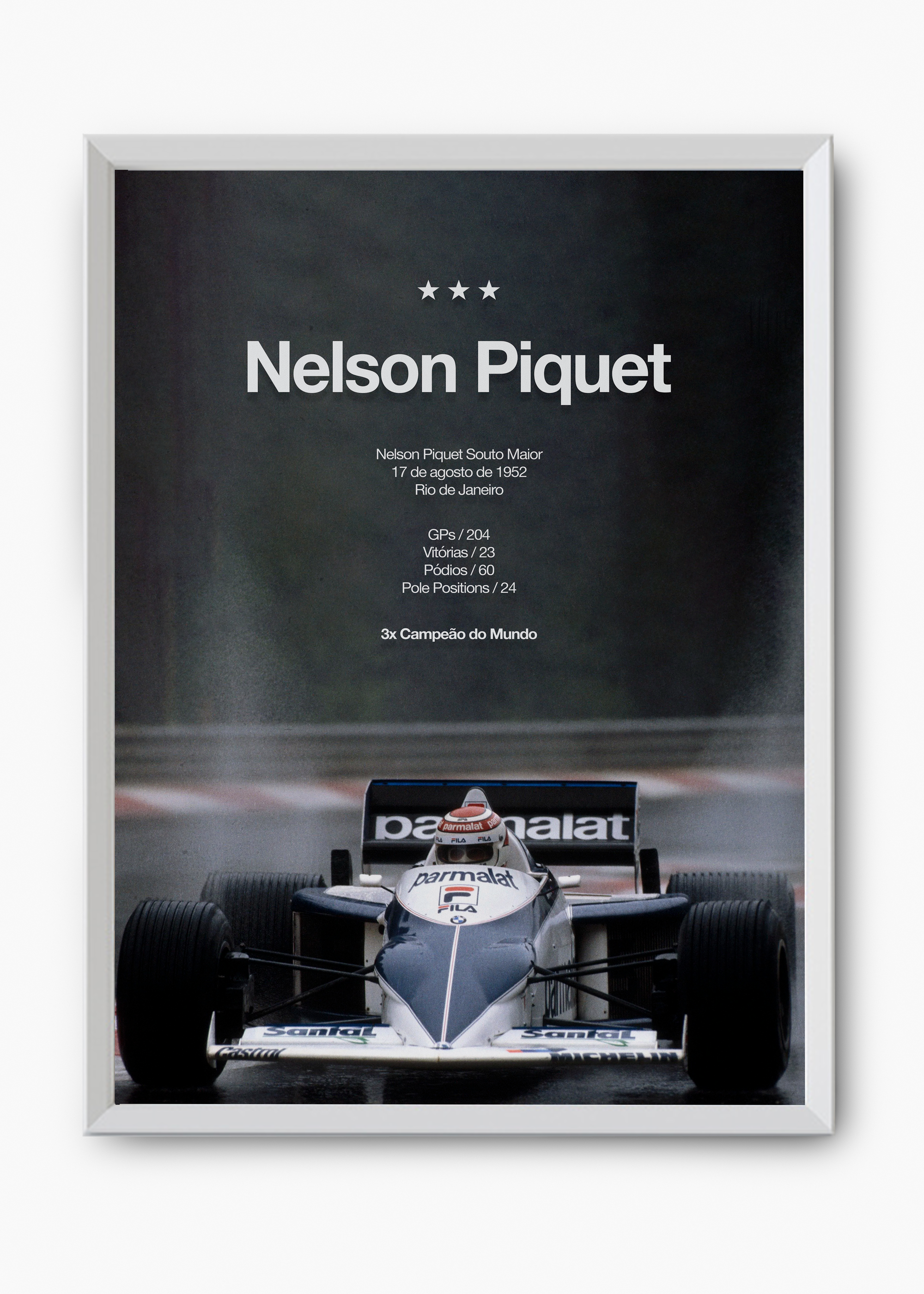 Quadro Nelson Piquet - 8