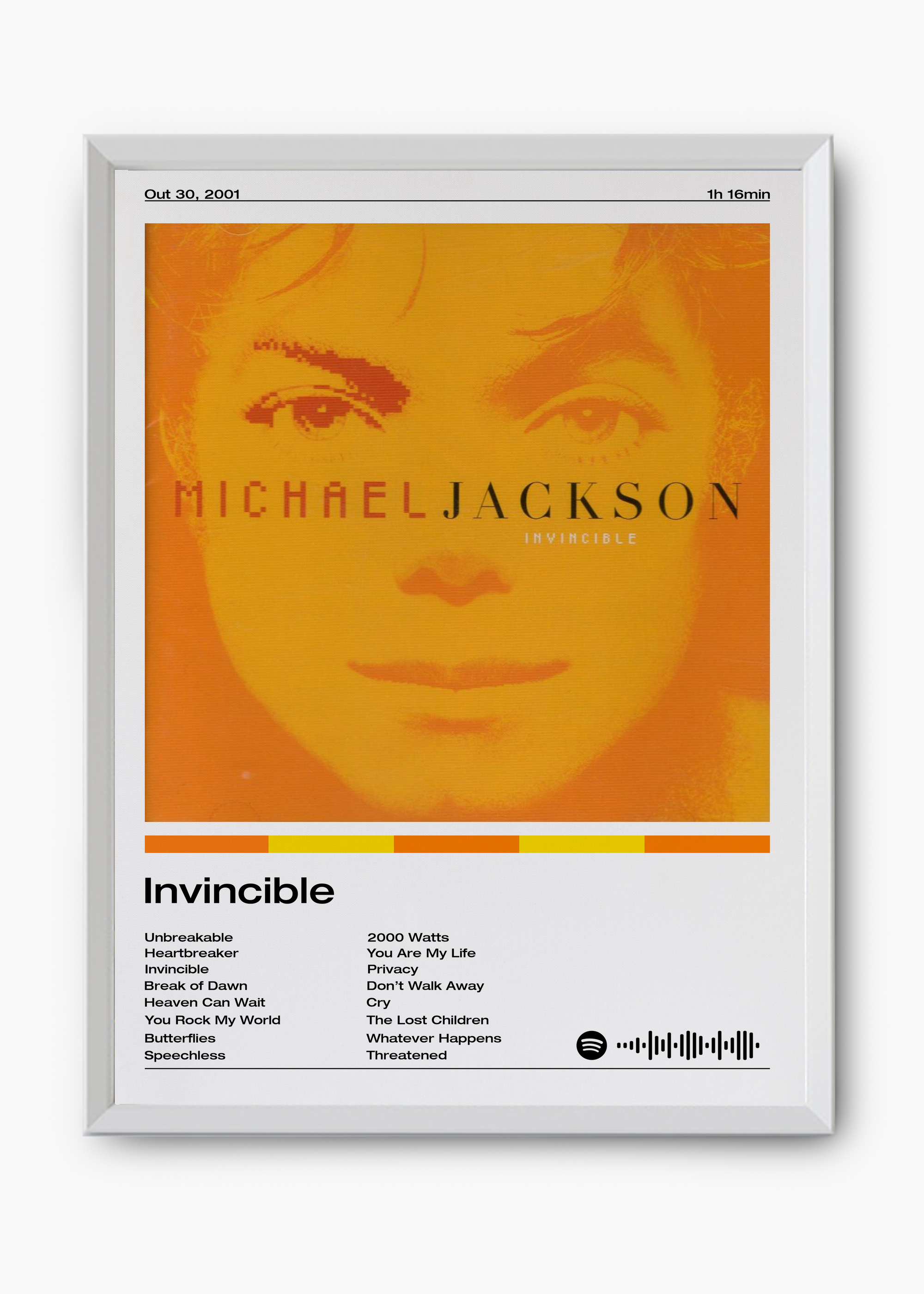 Quadro Michael Jackson Invincible - 8