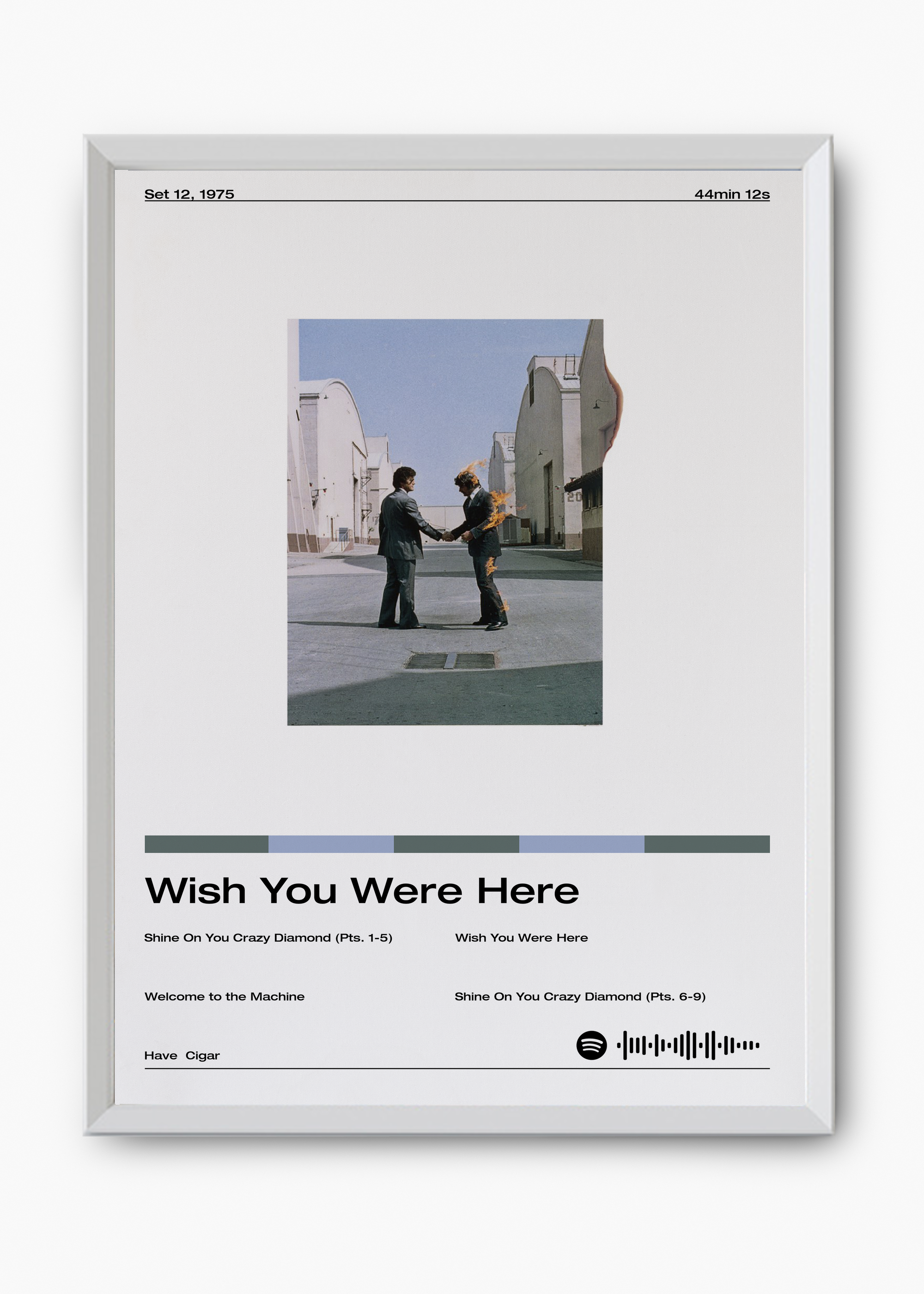 Quadro Pink Floyd Wish You Were Here - 8