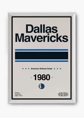 Quadro NBA Dallas Mavericks