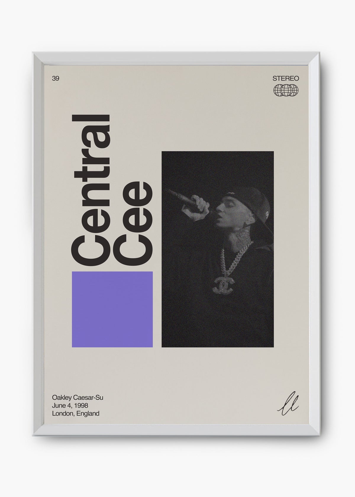 Quadro Signature Central Cee