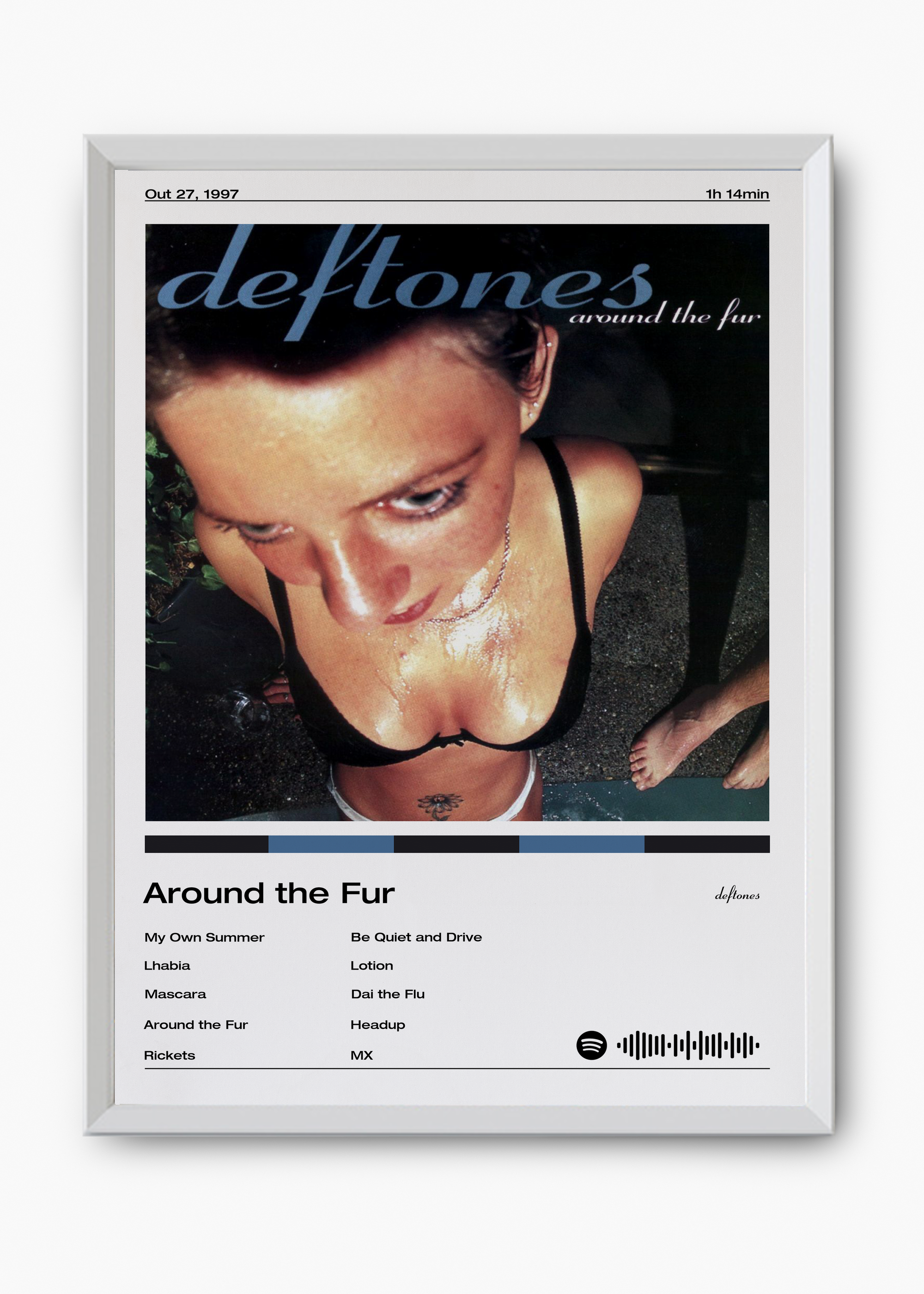 Quadro Deftones Around the Fur - 8