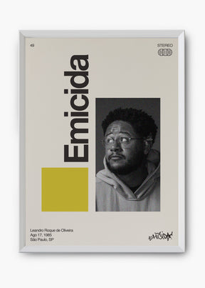 Quadro Signature Emicida