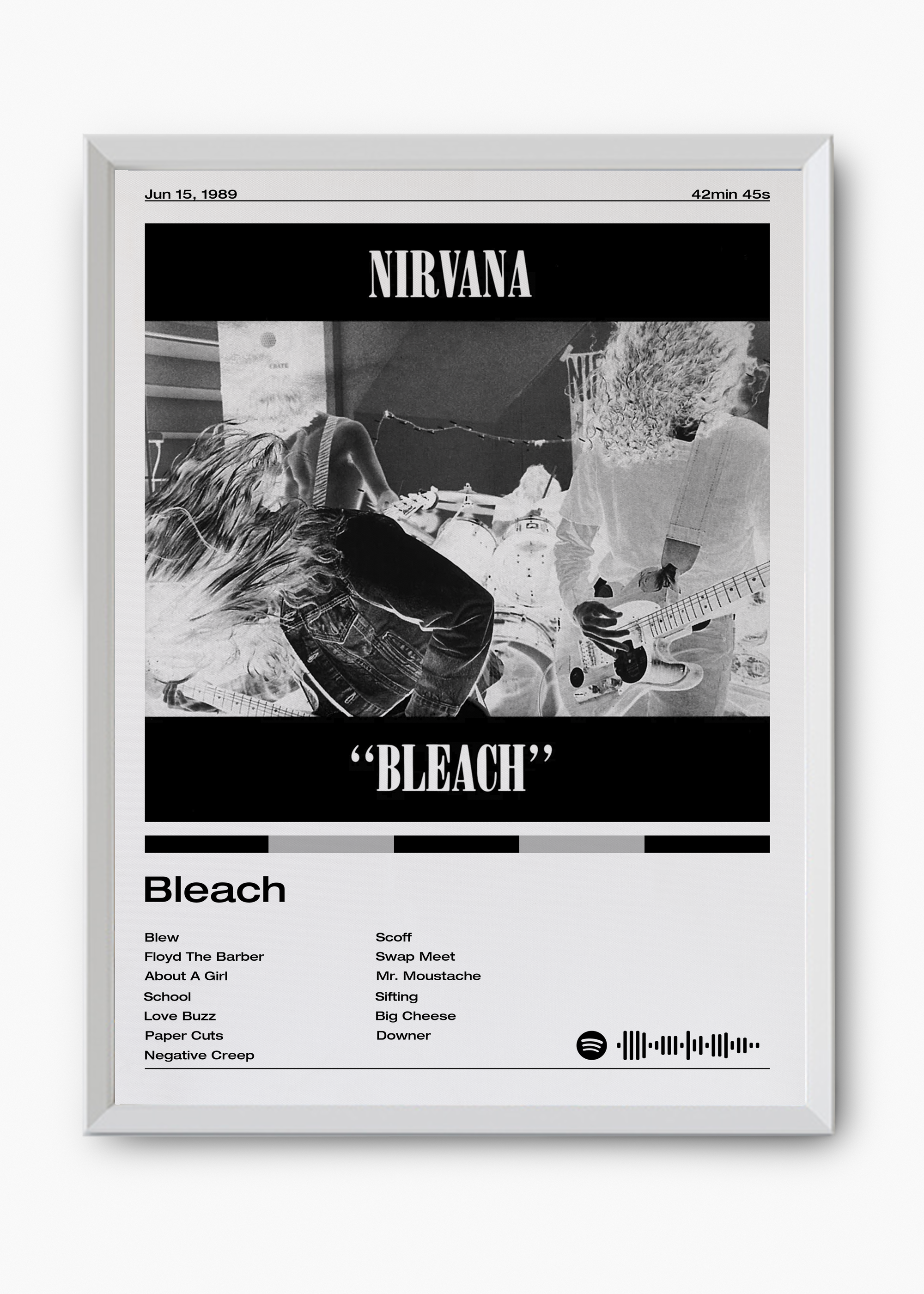 Quadro Nirvana Bleach - 8