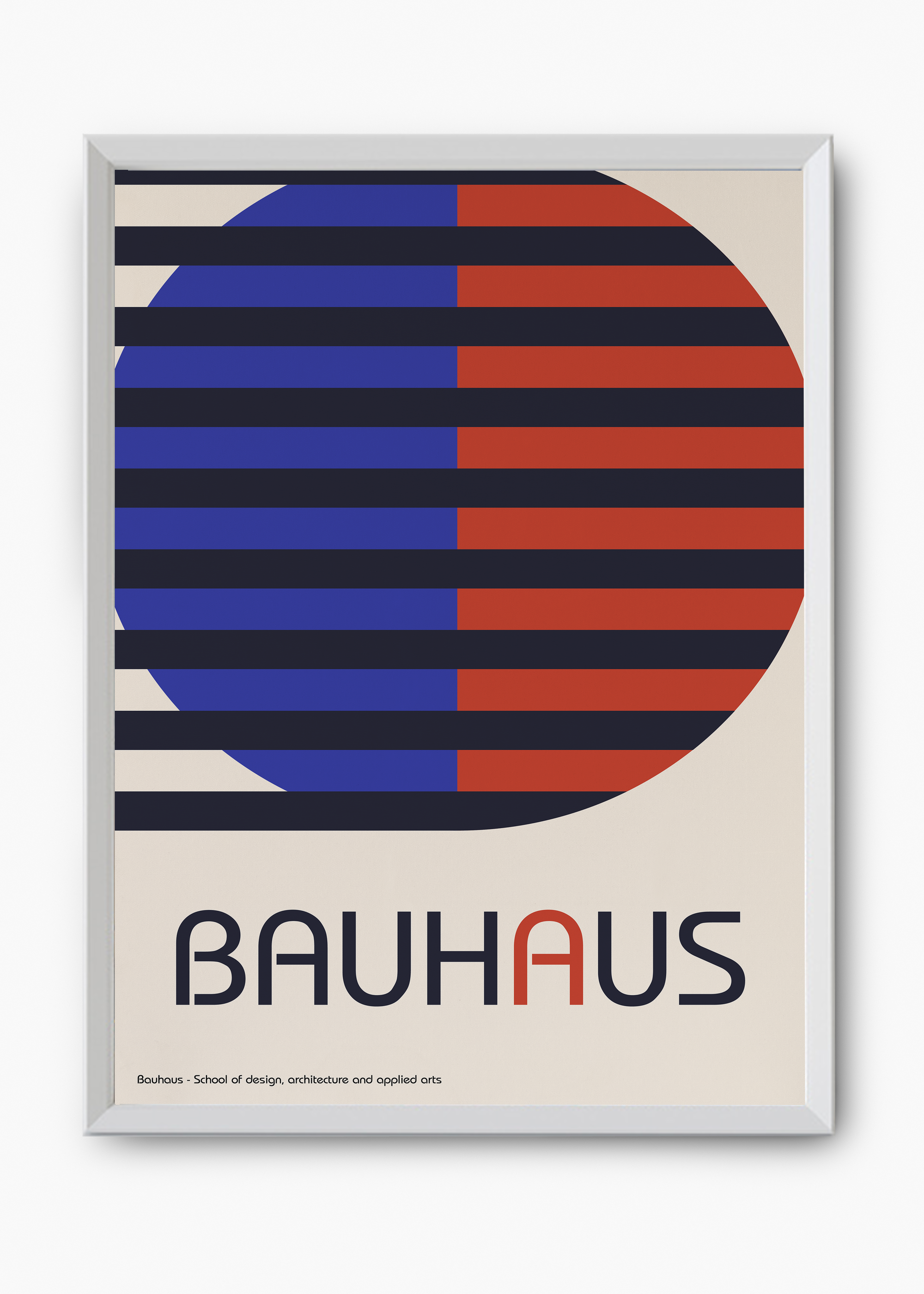 Quadro Bauhaus Midnight - 8